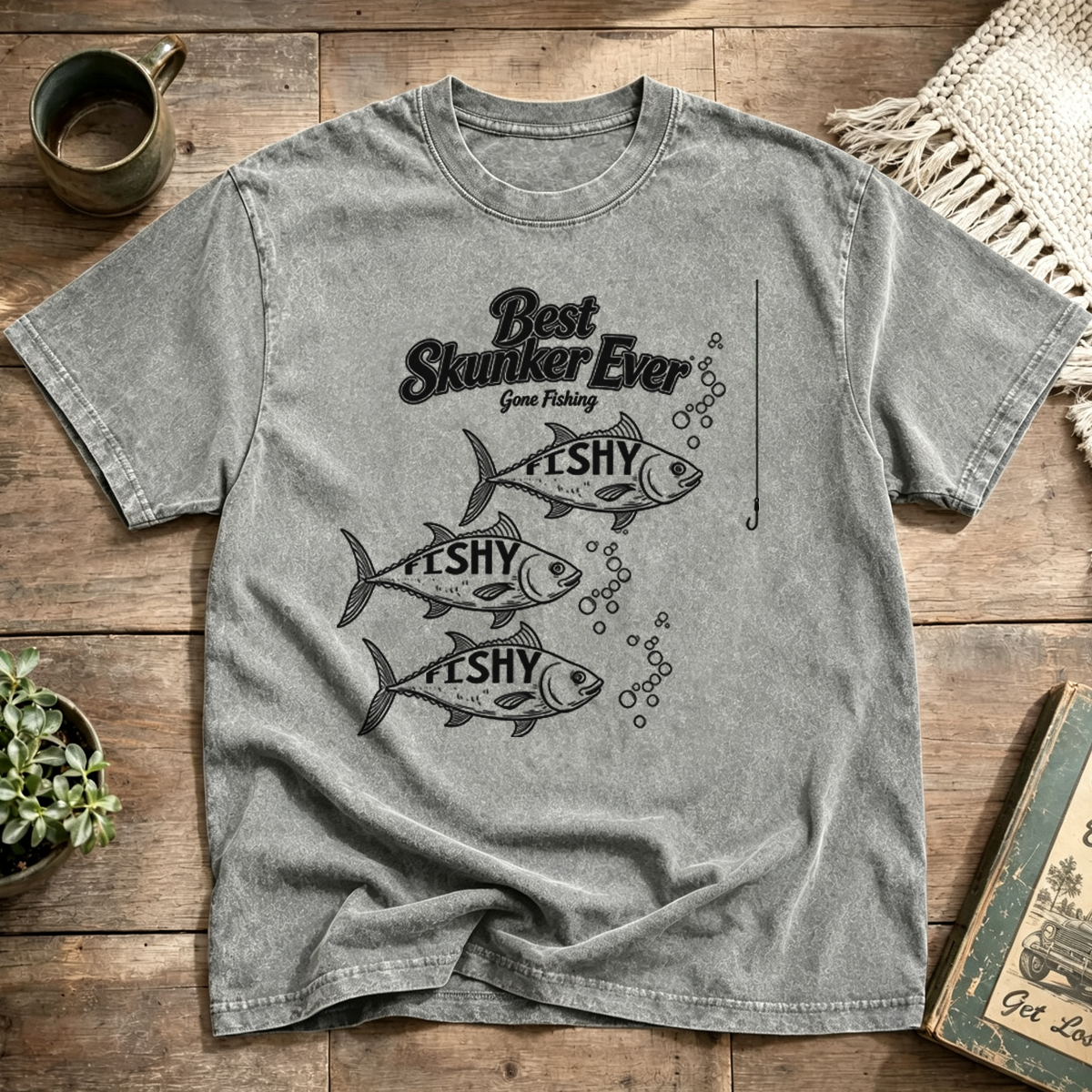 Best Skunker Ever Washed T-Shirt