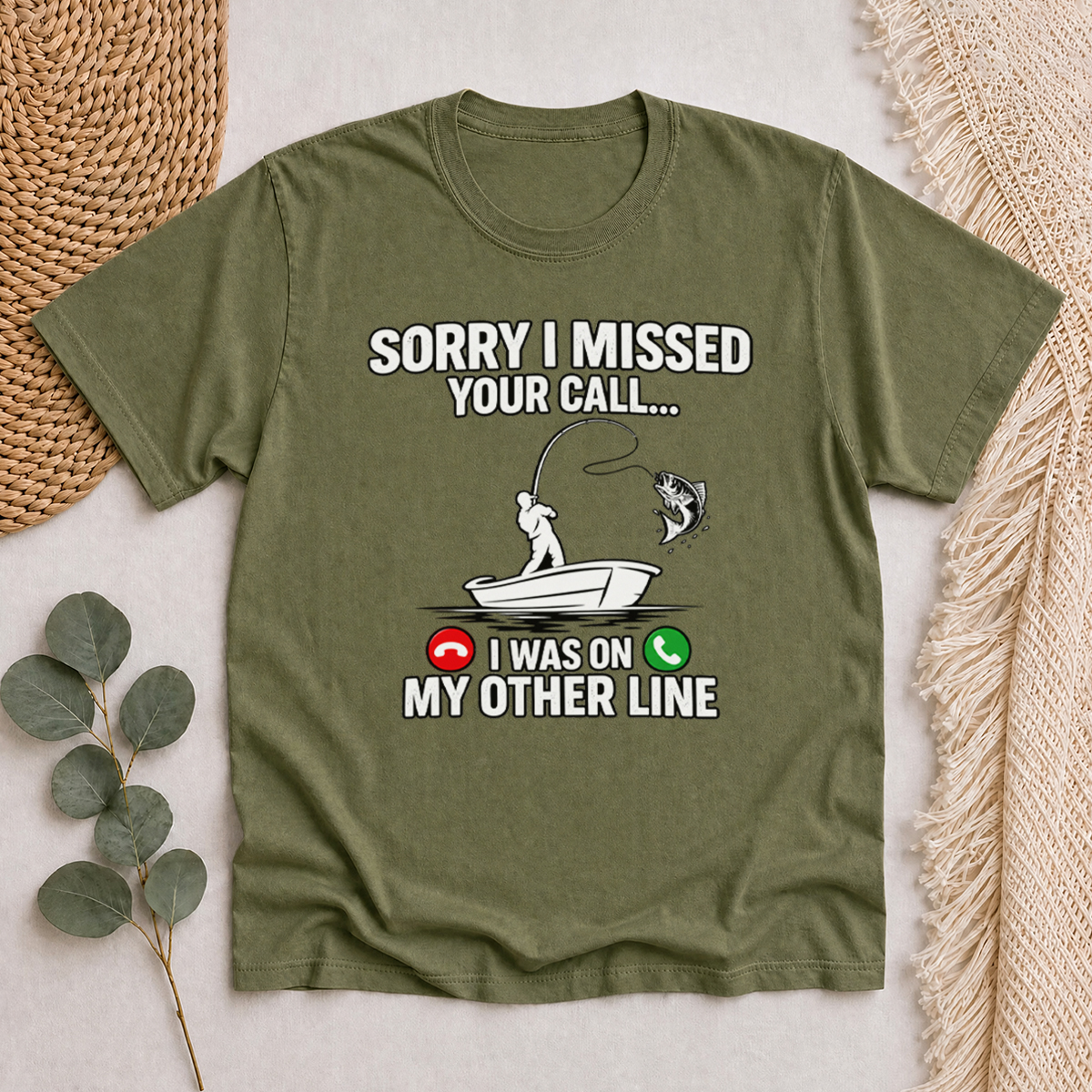 Sorry I Missed Your Call I Was On My Other Line Classic T-Shirt