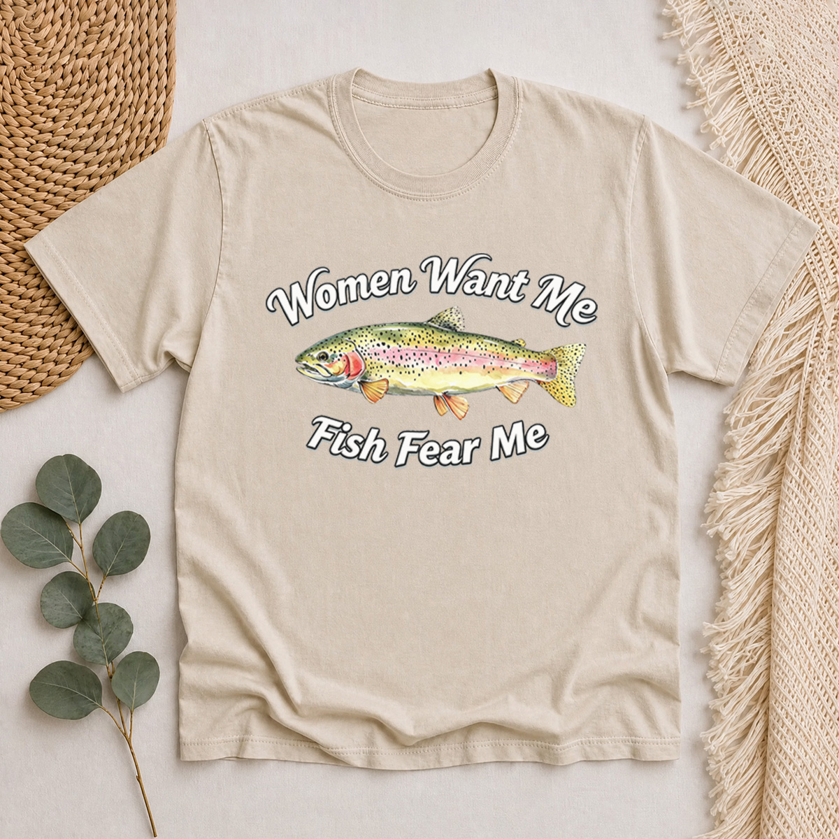 Women Want Me Fish Fear Me Classic T-Shirt