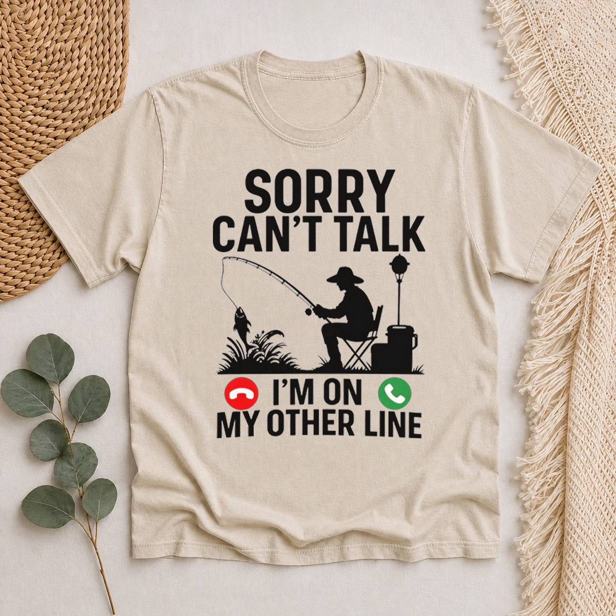 Sorry Can’t Talk I’m On My Other Line Classic T-Shirt