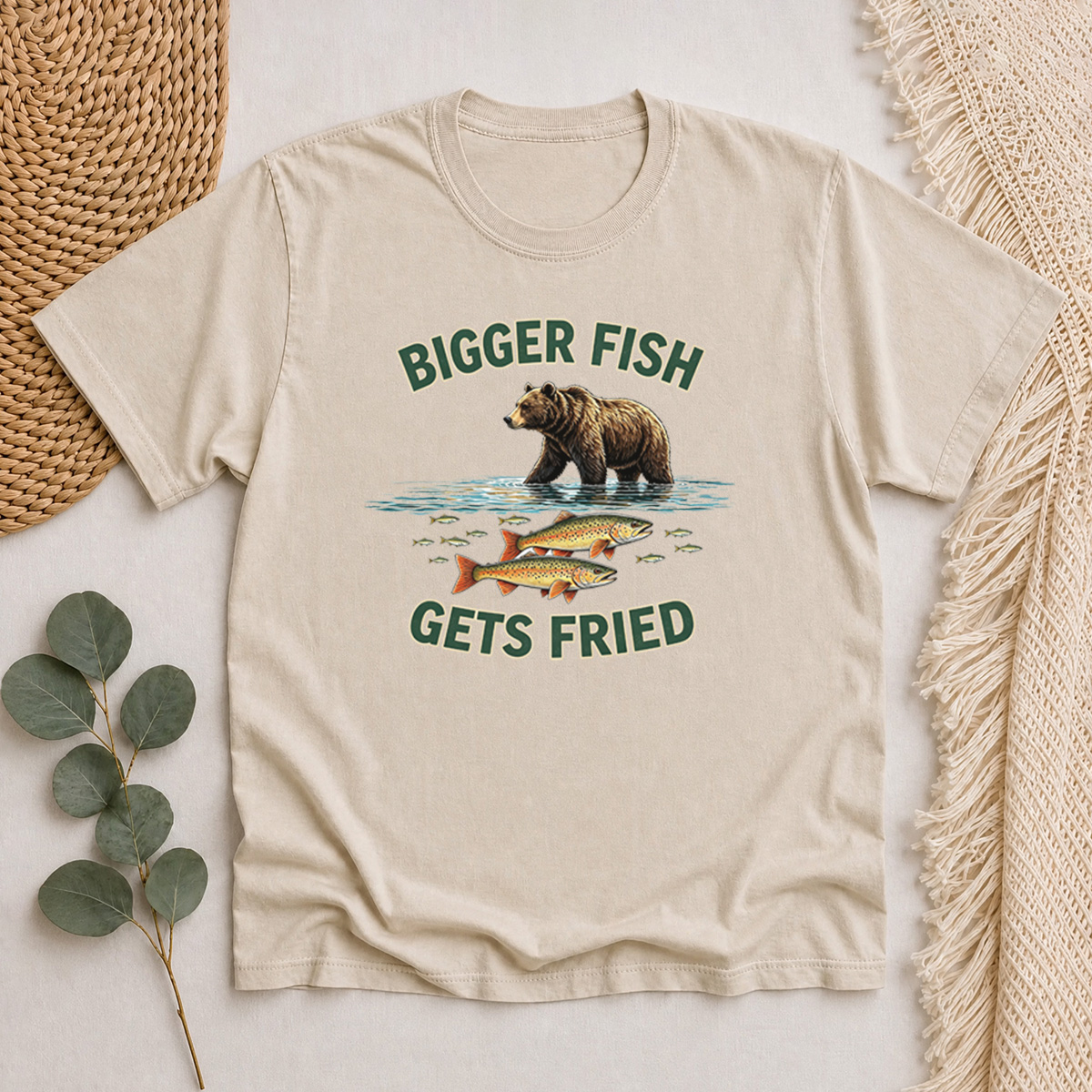Bigger Fish Gets Fried Classic T-Shirt