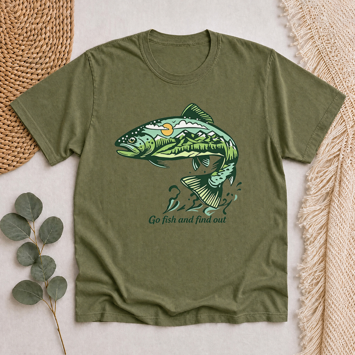 Go fish and find out Classic T-Shirt