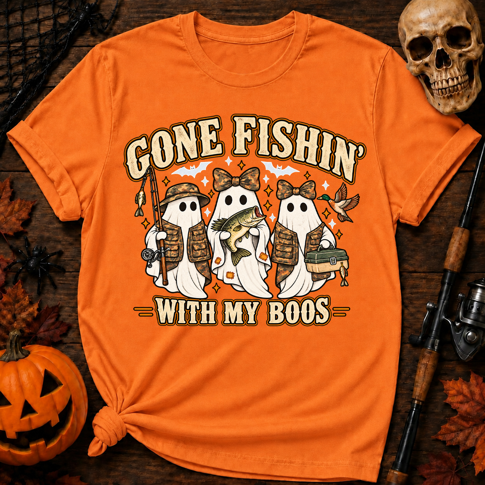 Gone Fishin' With My Boos Classic T-shirt 