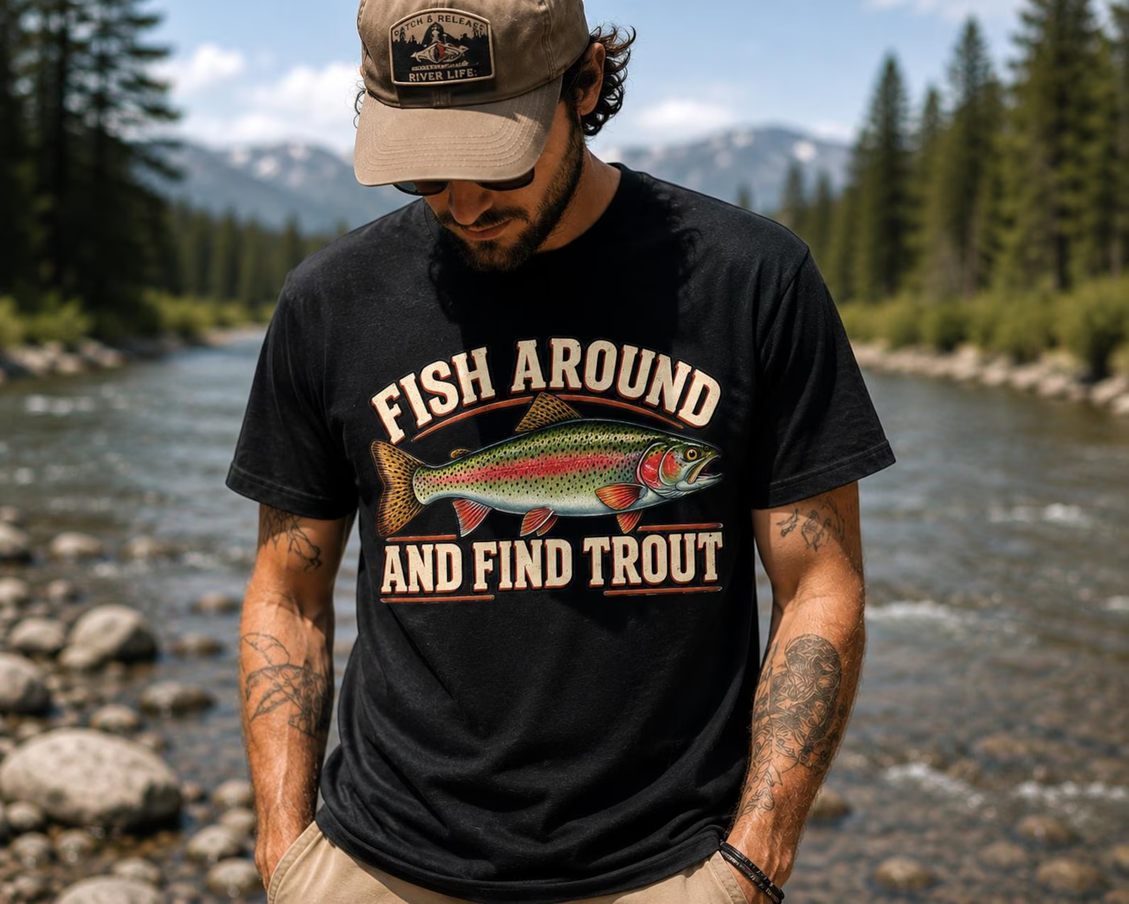 Fish Around and Find Trout T-Shirt 