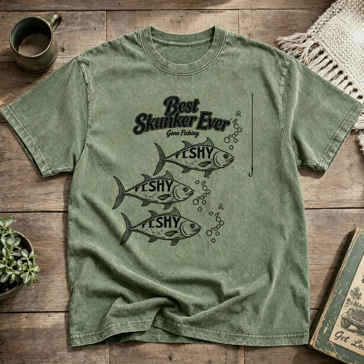 Best Skunker Ever Washed T-Shirt