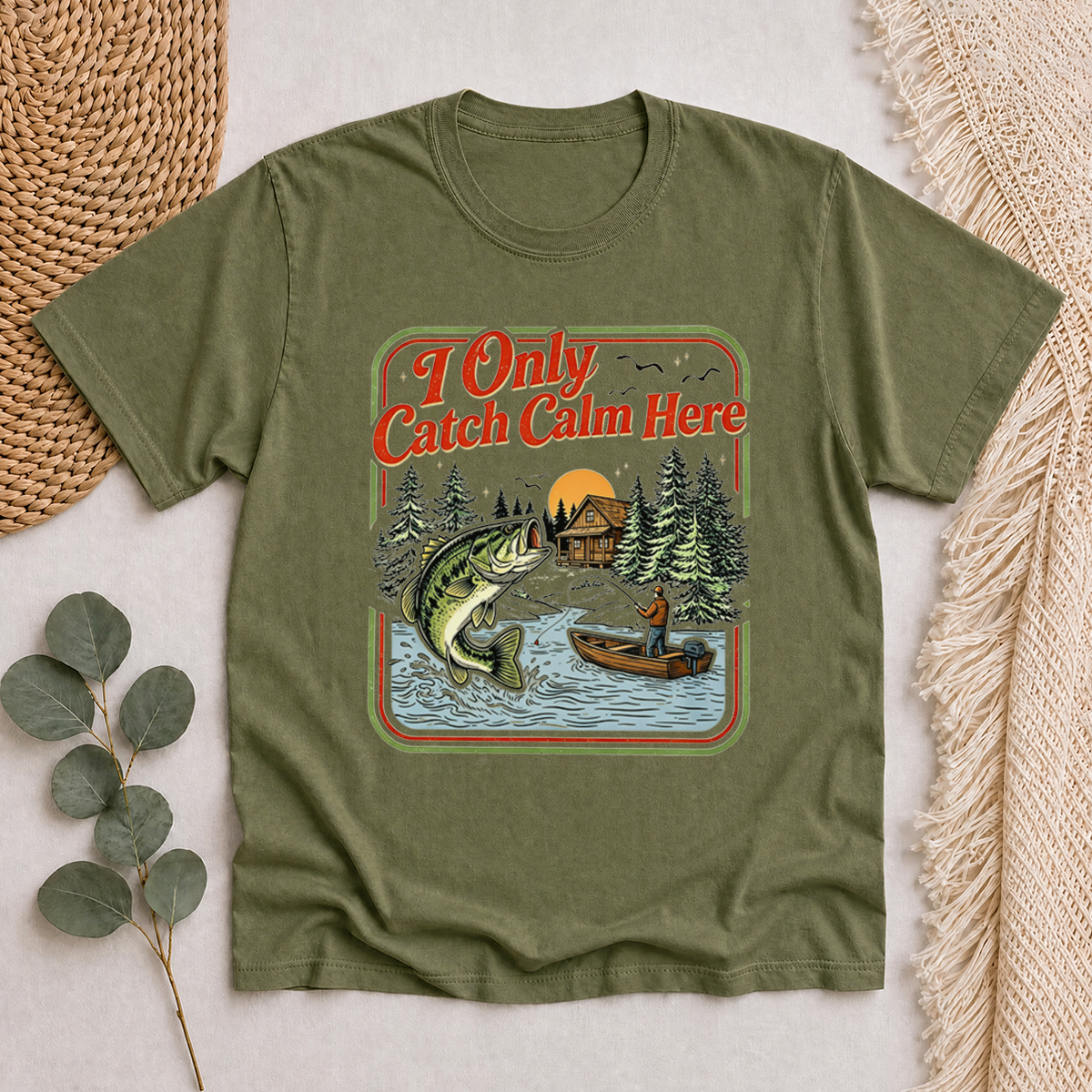I Only Catch Calm Here Classic T-Shirt