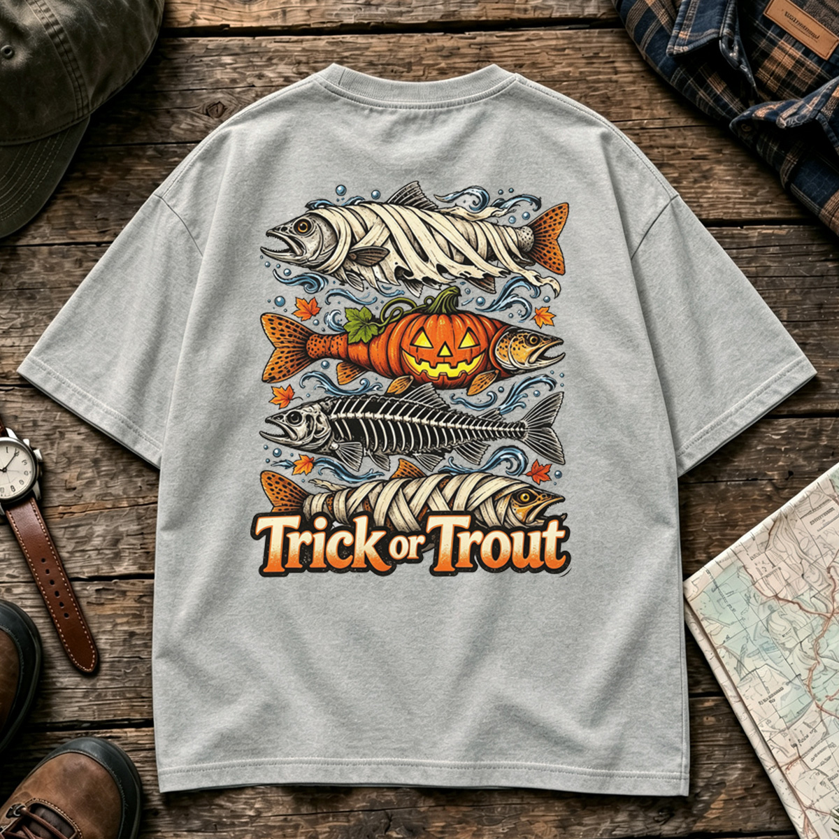Trick or Trout Classic T-shirt 