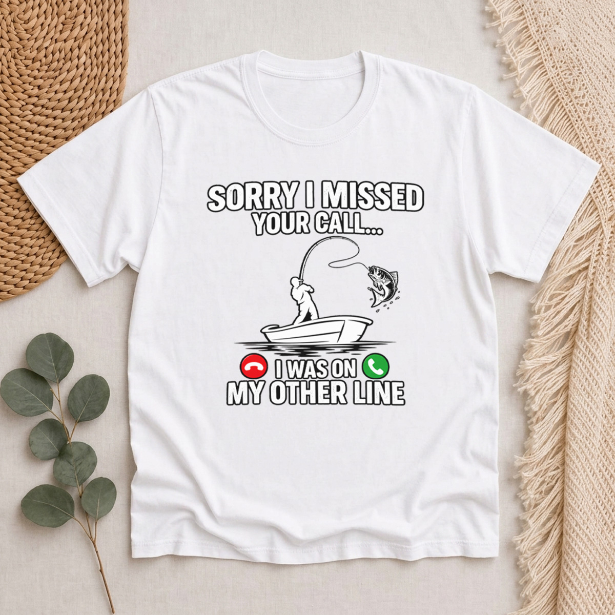 Sorry I Missed Your Call I Was On My Other Line Classic T-Shirt