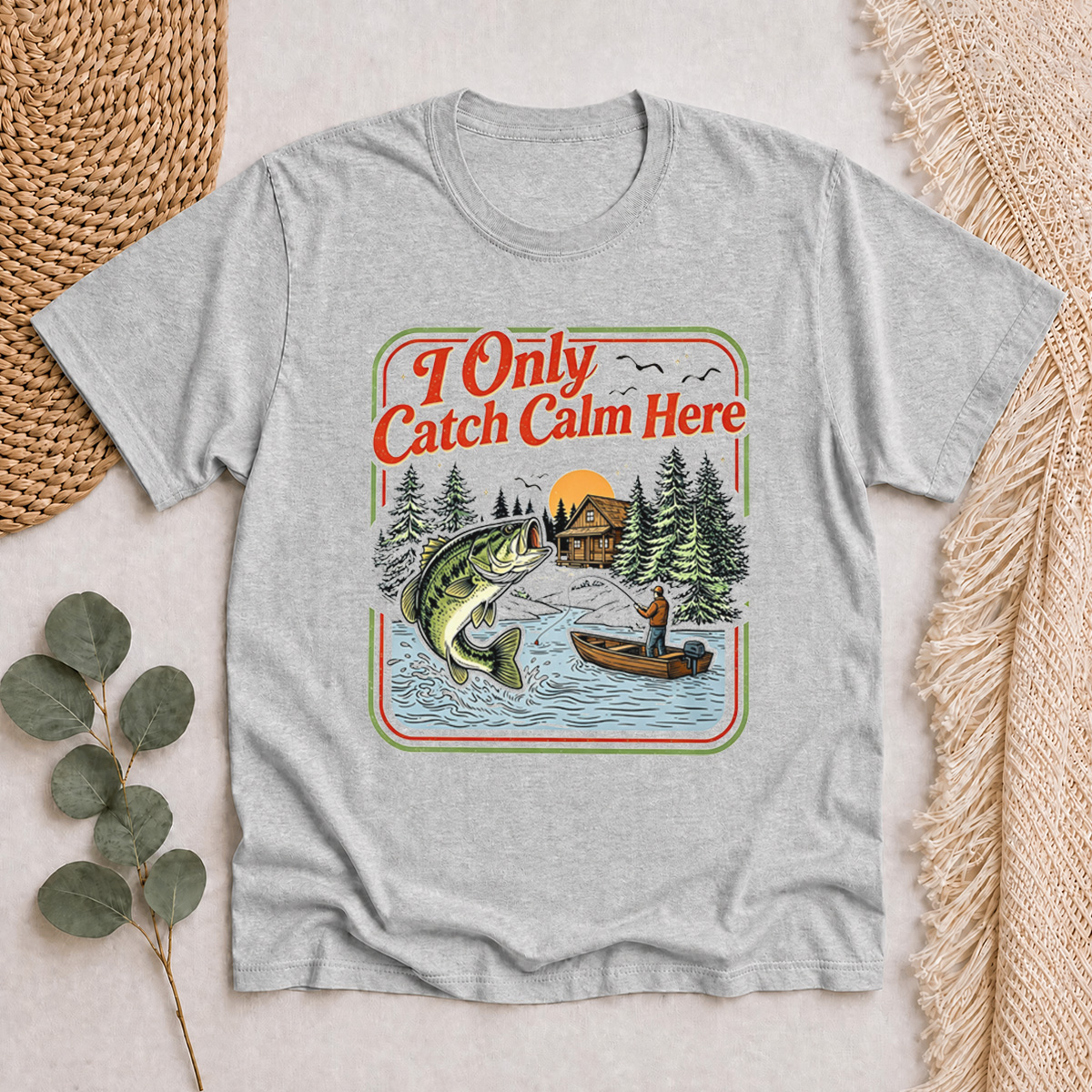 I Only Catch Calm Here Classic T-Shirt