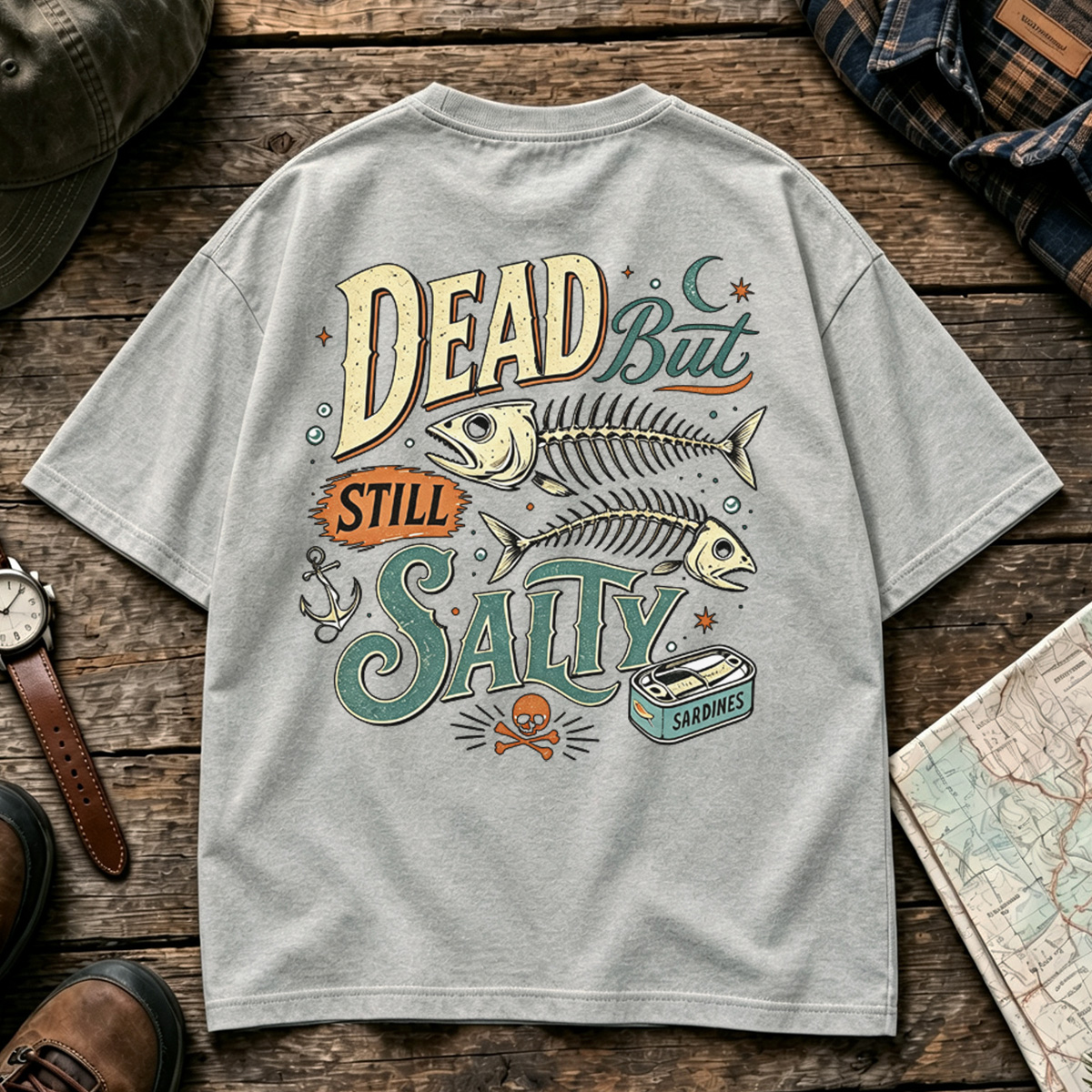 Dead But Still Salty Classic T-shirt 
