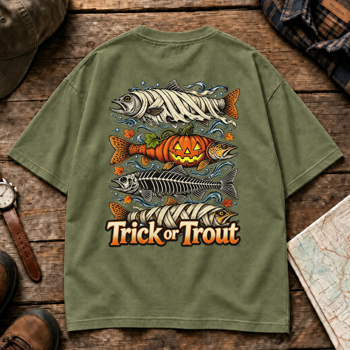 Trick or Trout Classic T-shirt 