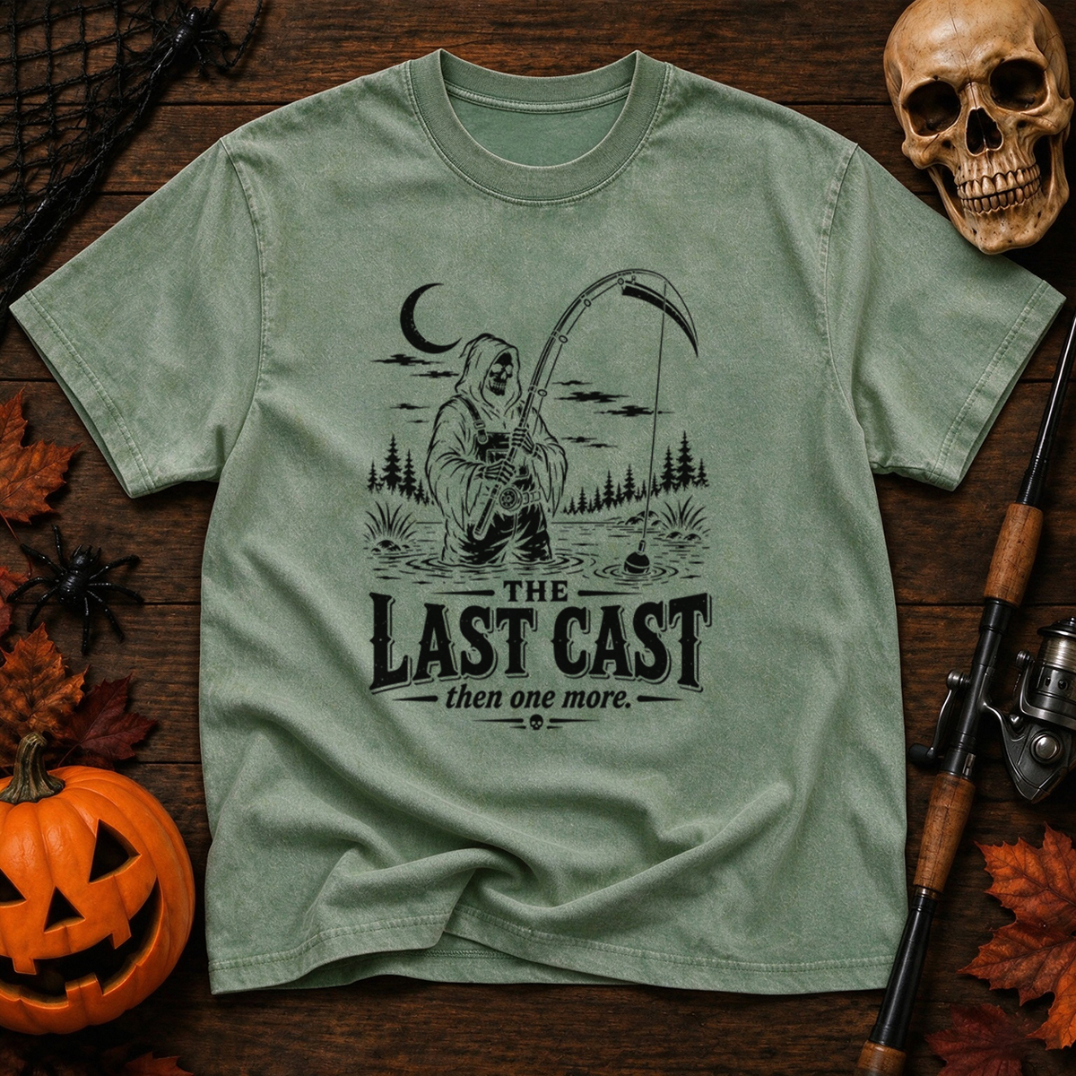 Reaper Last Cast Washed T-Shirt