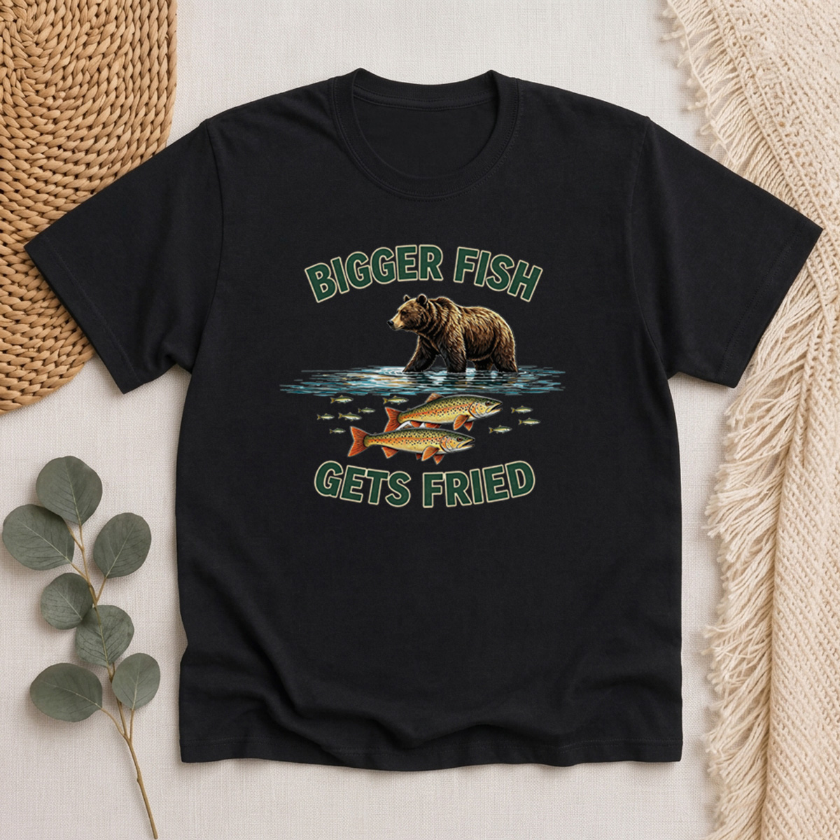 Bigger Fish Gets Fried Classic T-Shirt