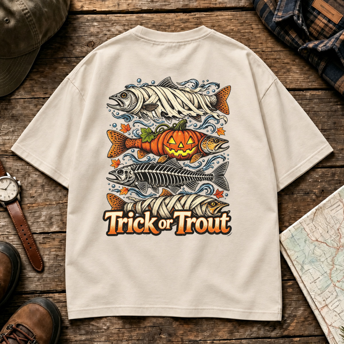 Trick or Trout Classic T-shirt 