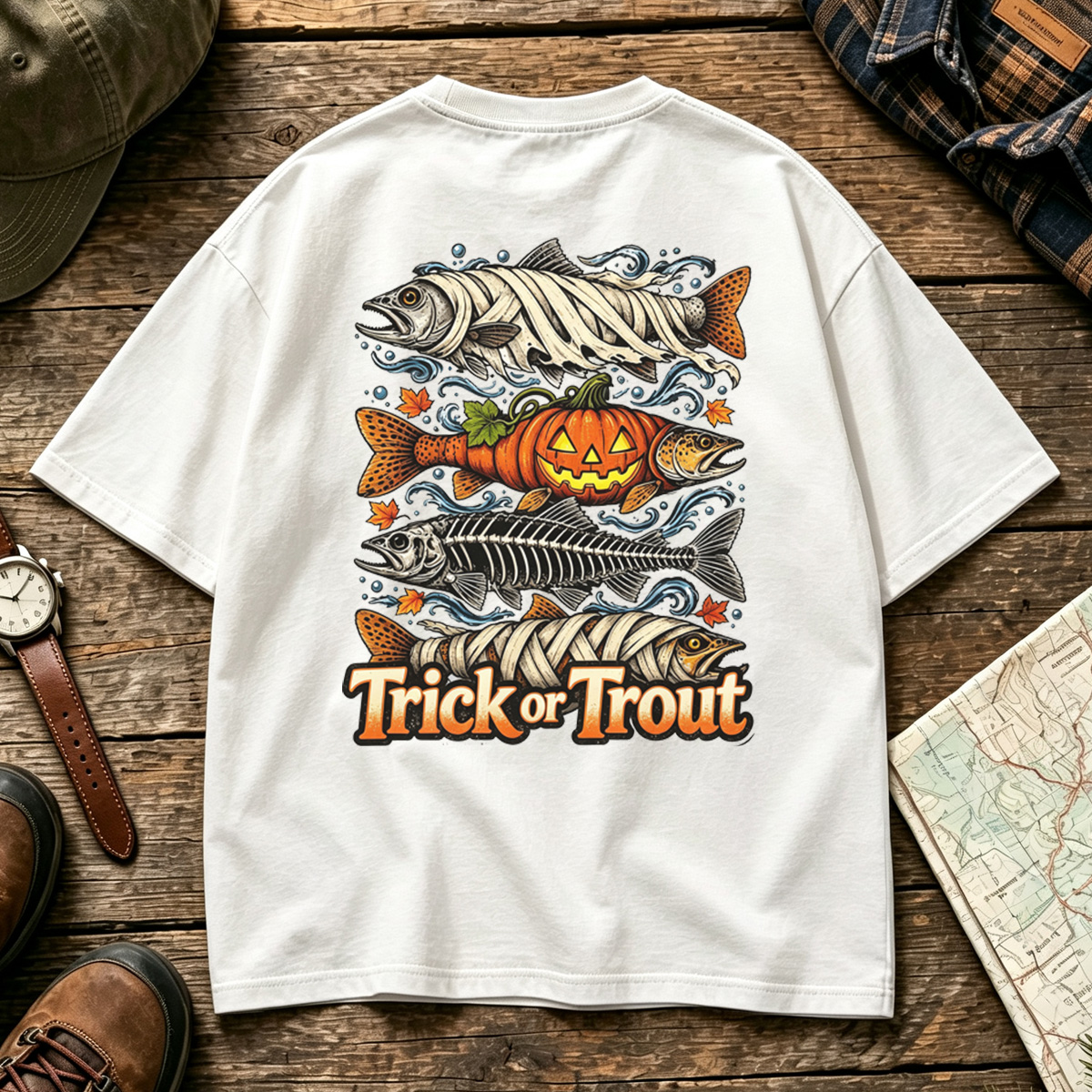 Trick or Trout Classic T-shirt 