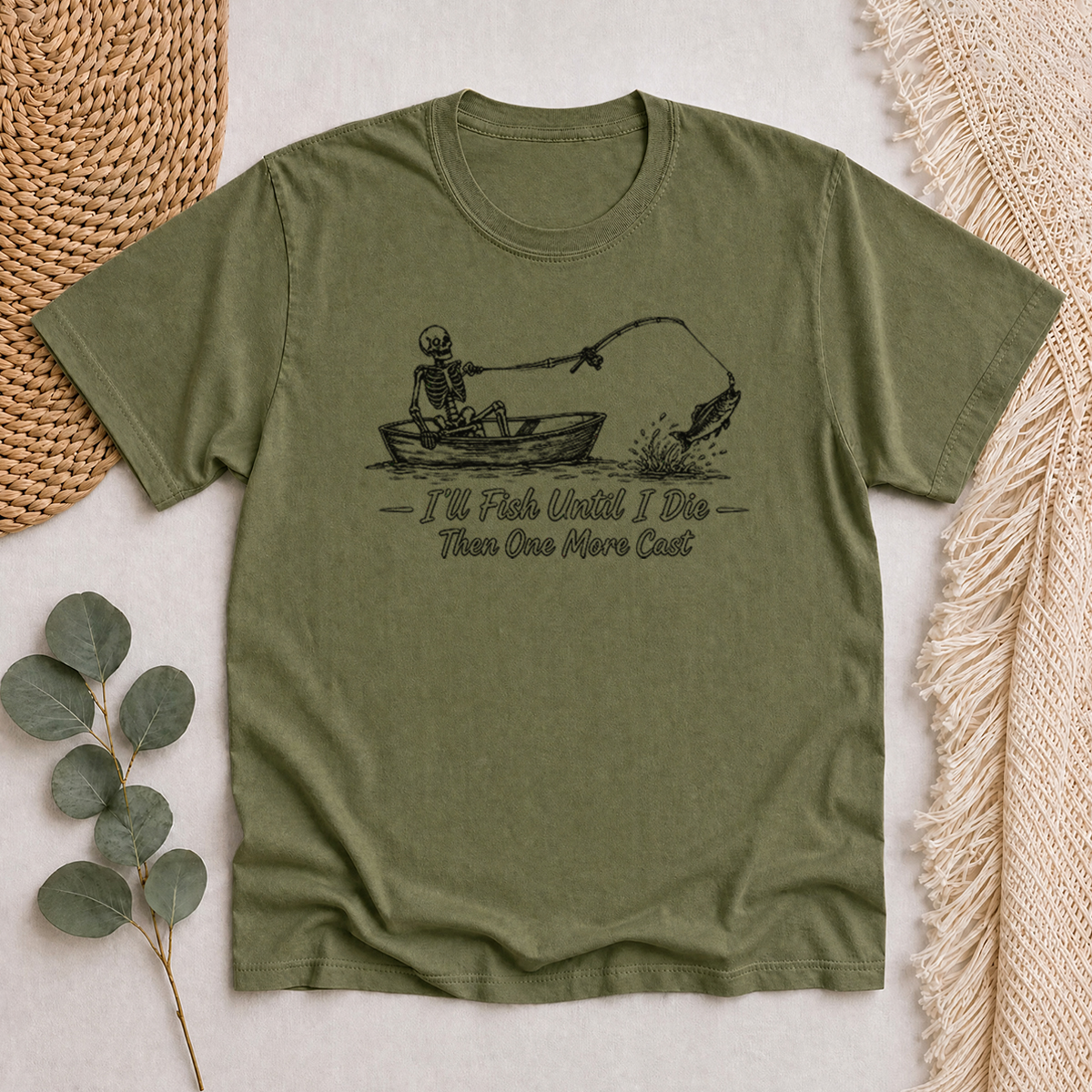 I'll Fish Until I Die Then One More Cast Classic T-Shirt