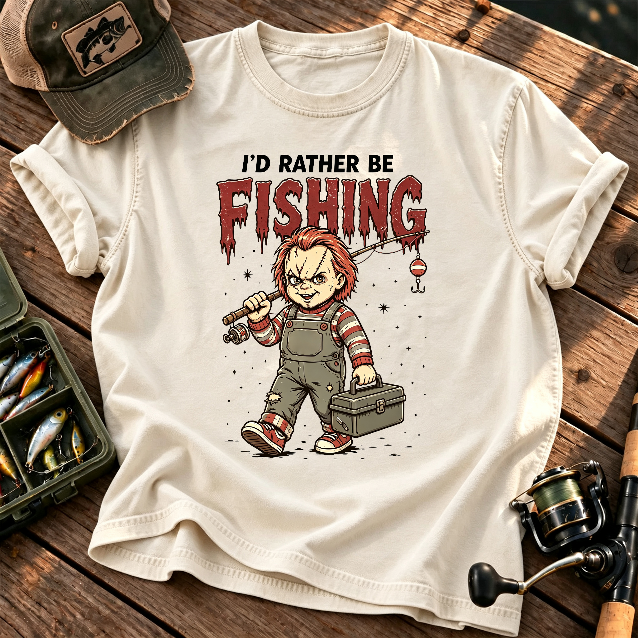I'd Rather Be Fishing Classic T-shirt 