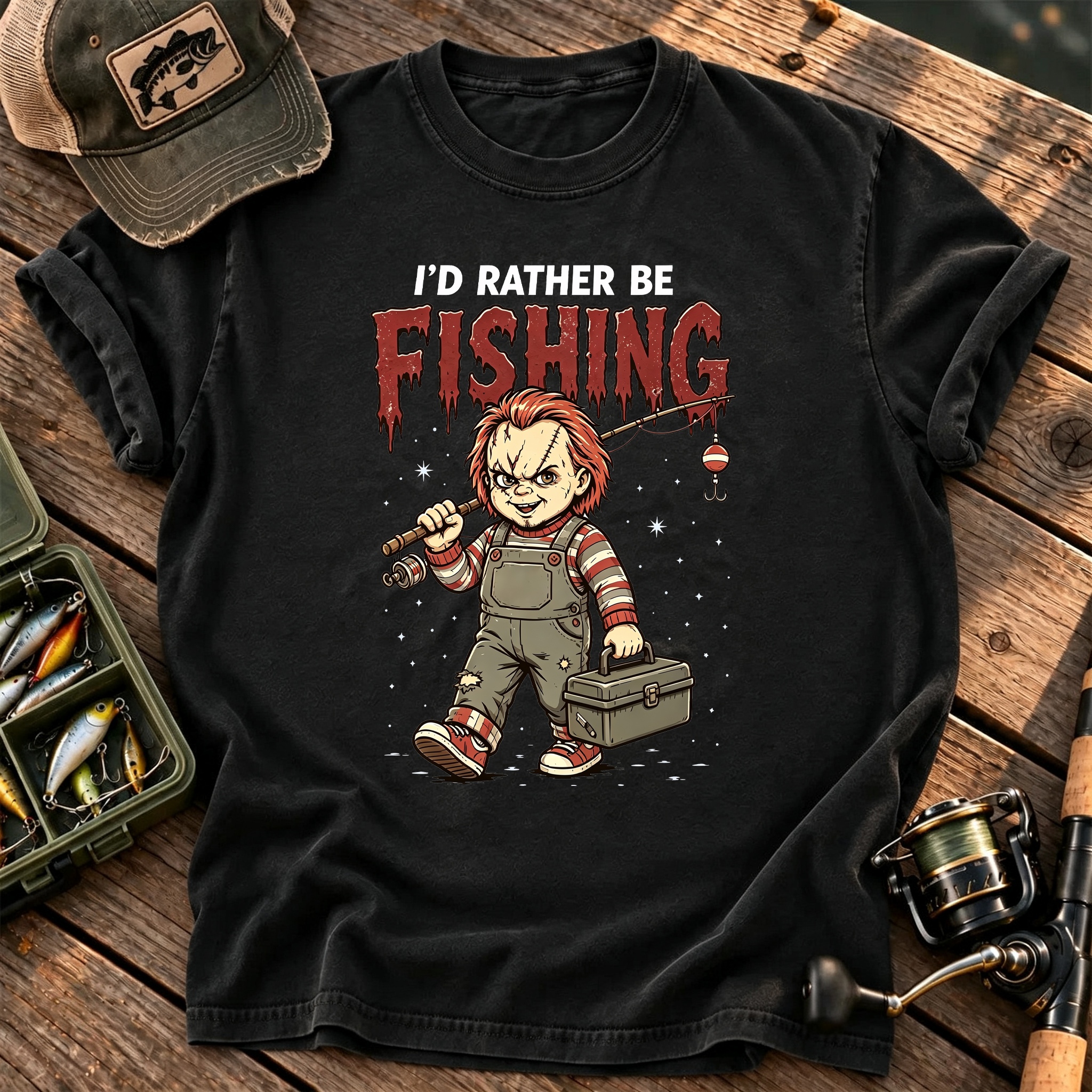 I'd Rather Be Fishing Classic T-shirt 