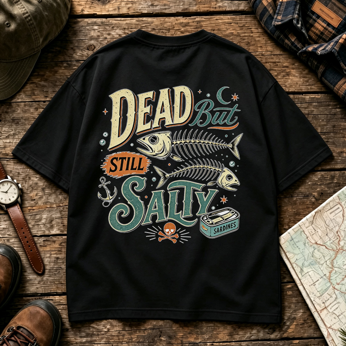 Dead But Still Salty Classic T-shirt 