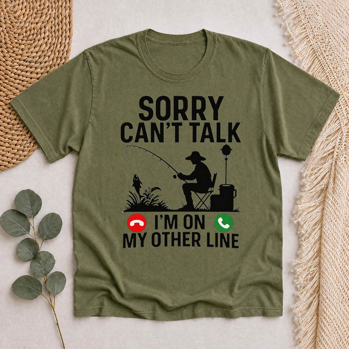Sorry Can’t Talk I’m On My Other Line Classic T-Shirt