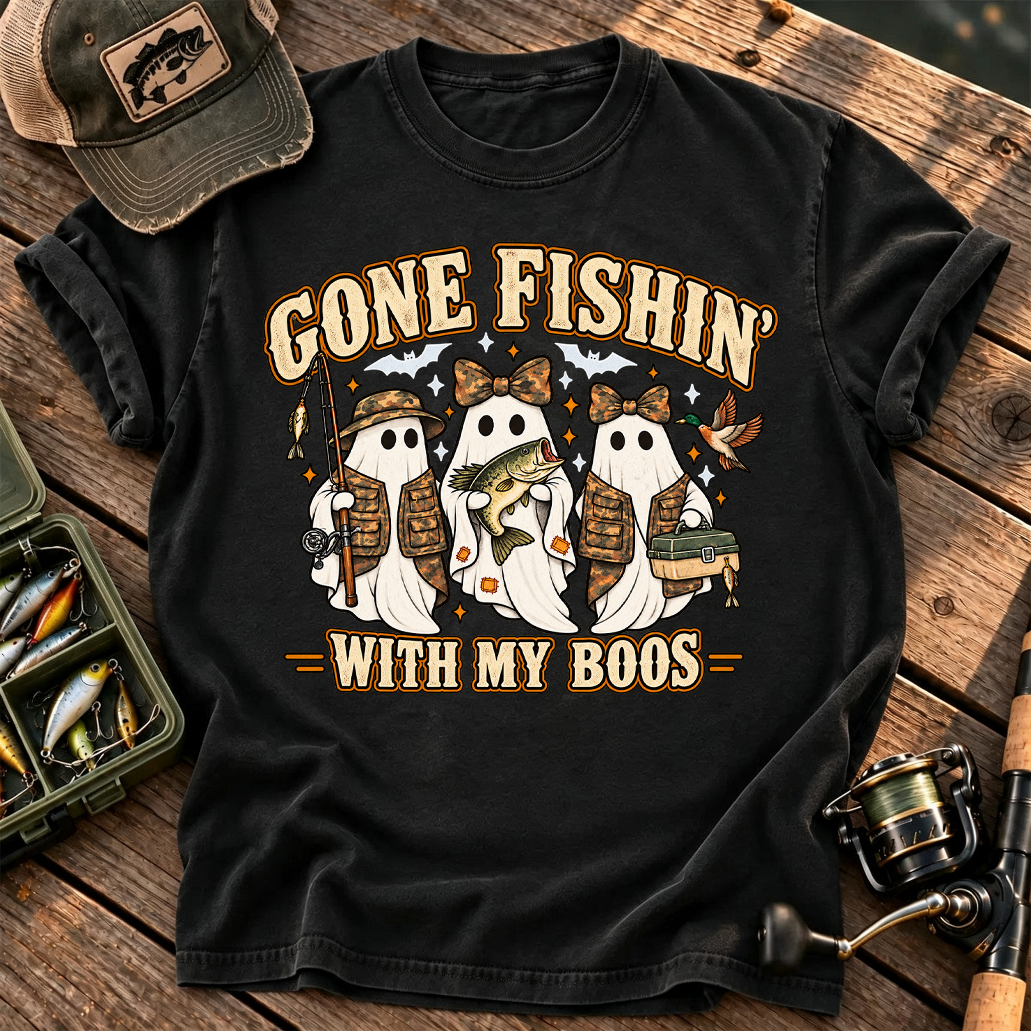Gone Fishin' With My Boos Classic T-shirt 