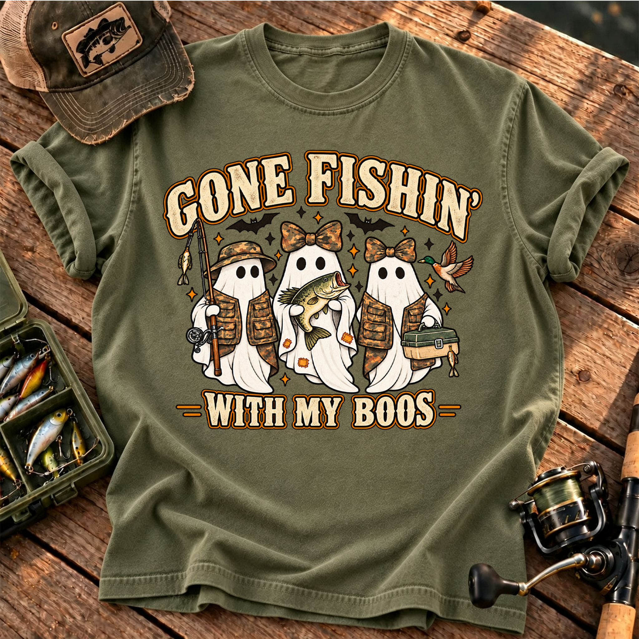 Gone Fishin' With My Boos Classic T-shirt 