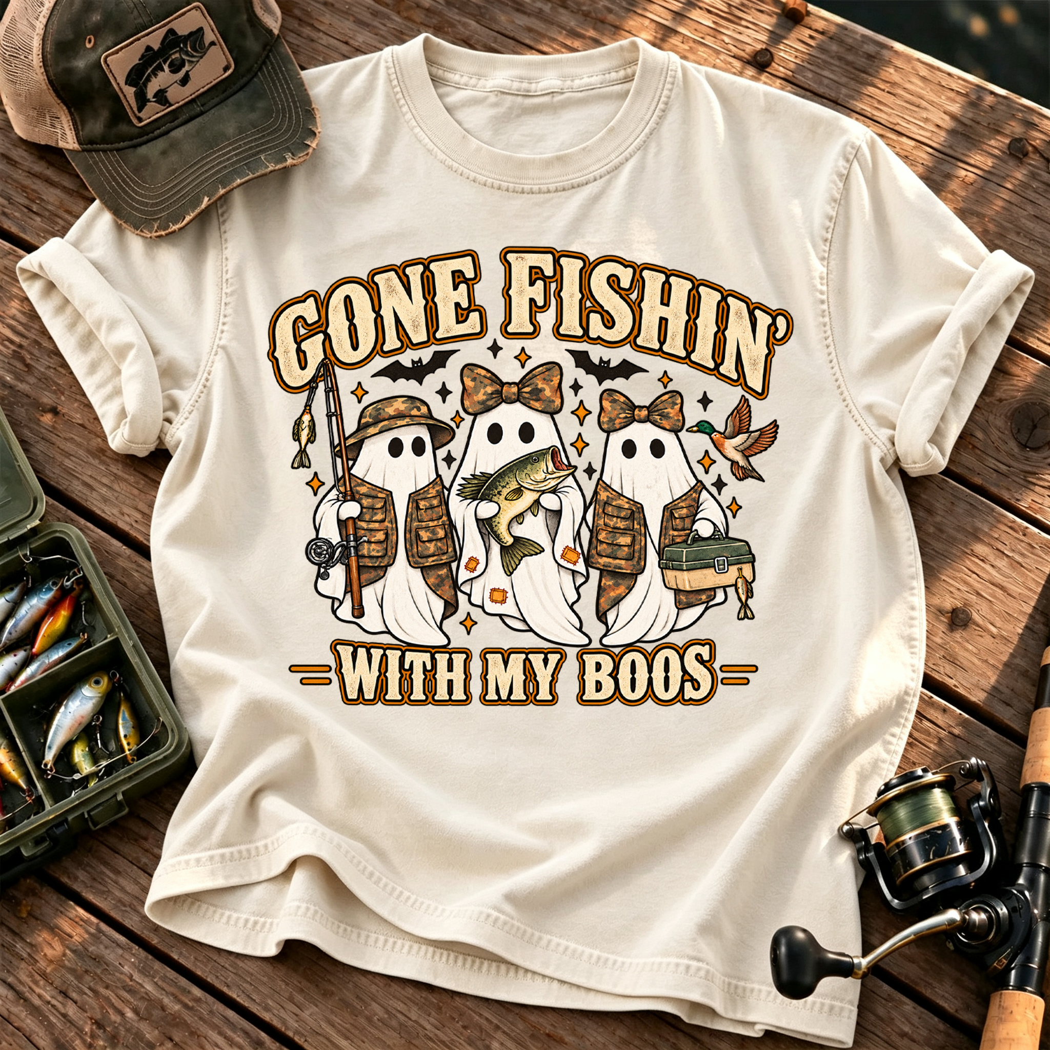 Gone Fishin' With My Boos Classic T-shirt 