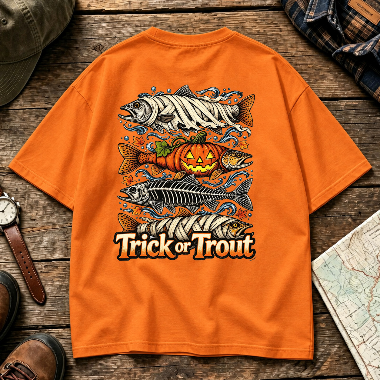 Trick or Trout Classic T-shirt 