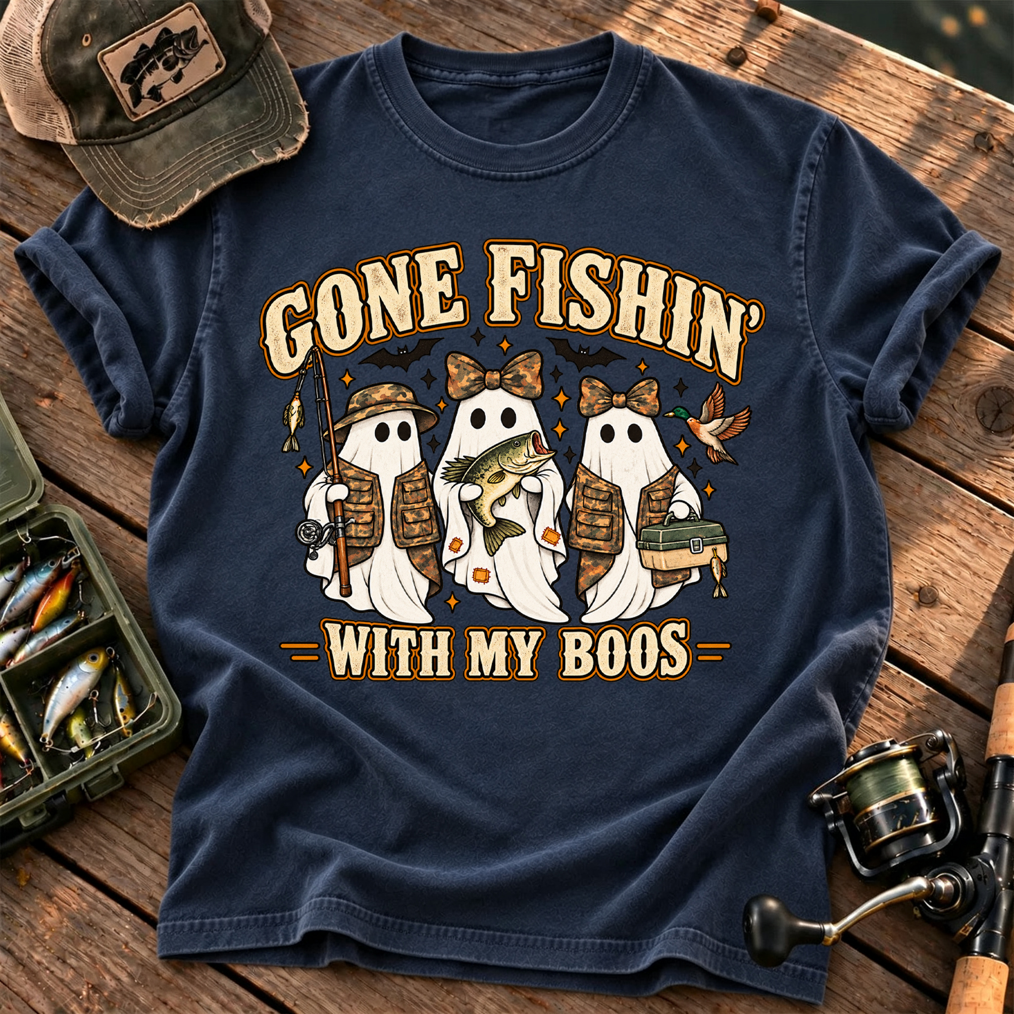 Gone Fishin' With My Boos Classic T-shirt 