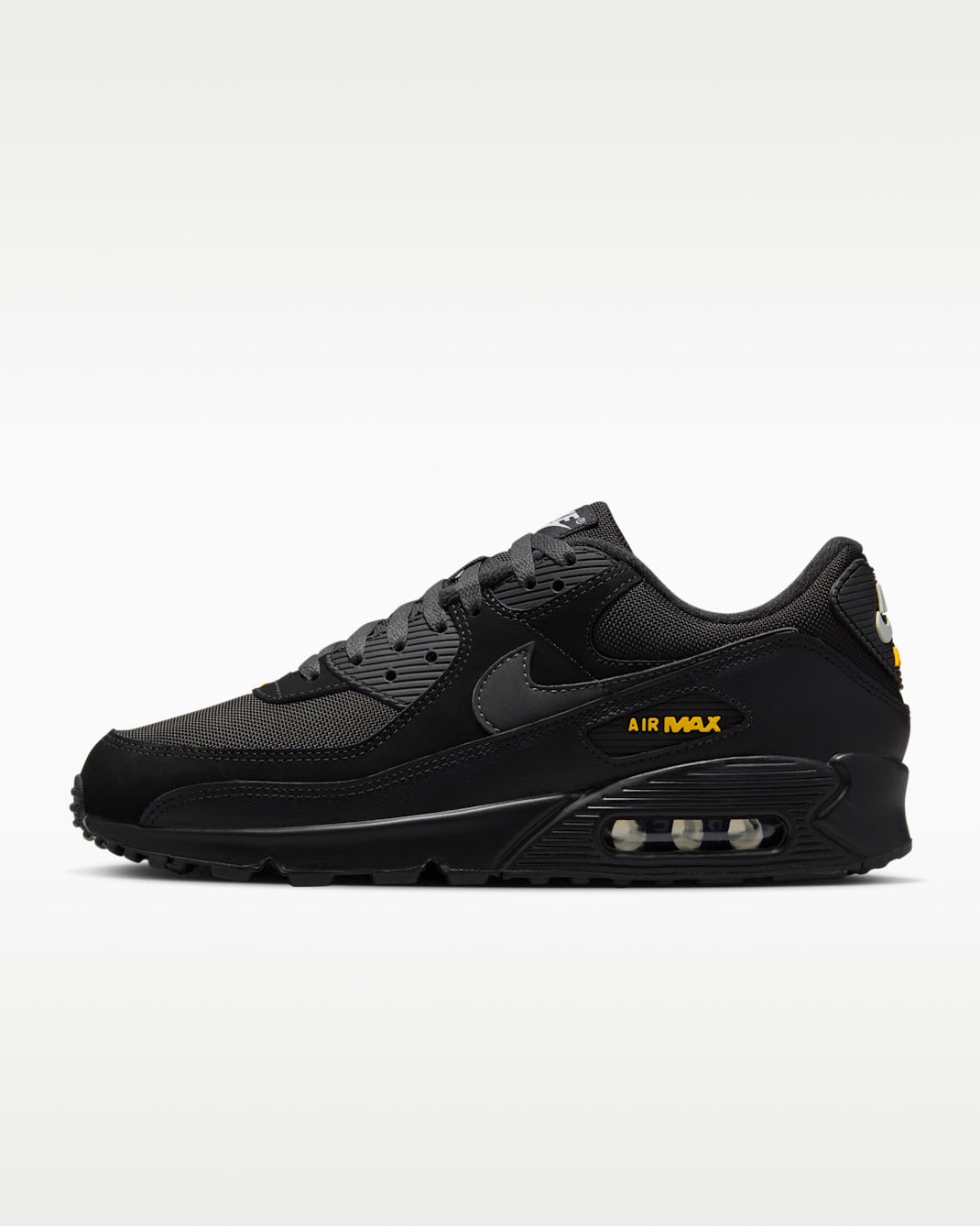 Nike Air Max 90 Black Speed Yellow men's sneaker