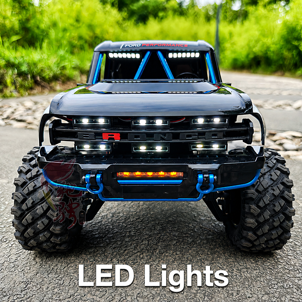H12P Ford Bronco Brushless RC Rock Crawler – Alloy 4WD Off-Road RC Truck