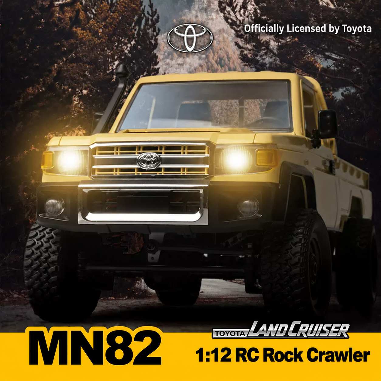 MN82 RC Upgrade Parts for Tank 300 / Wrangler 1:28 4WD Off-Road Rock Crawler