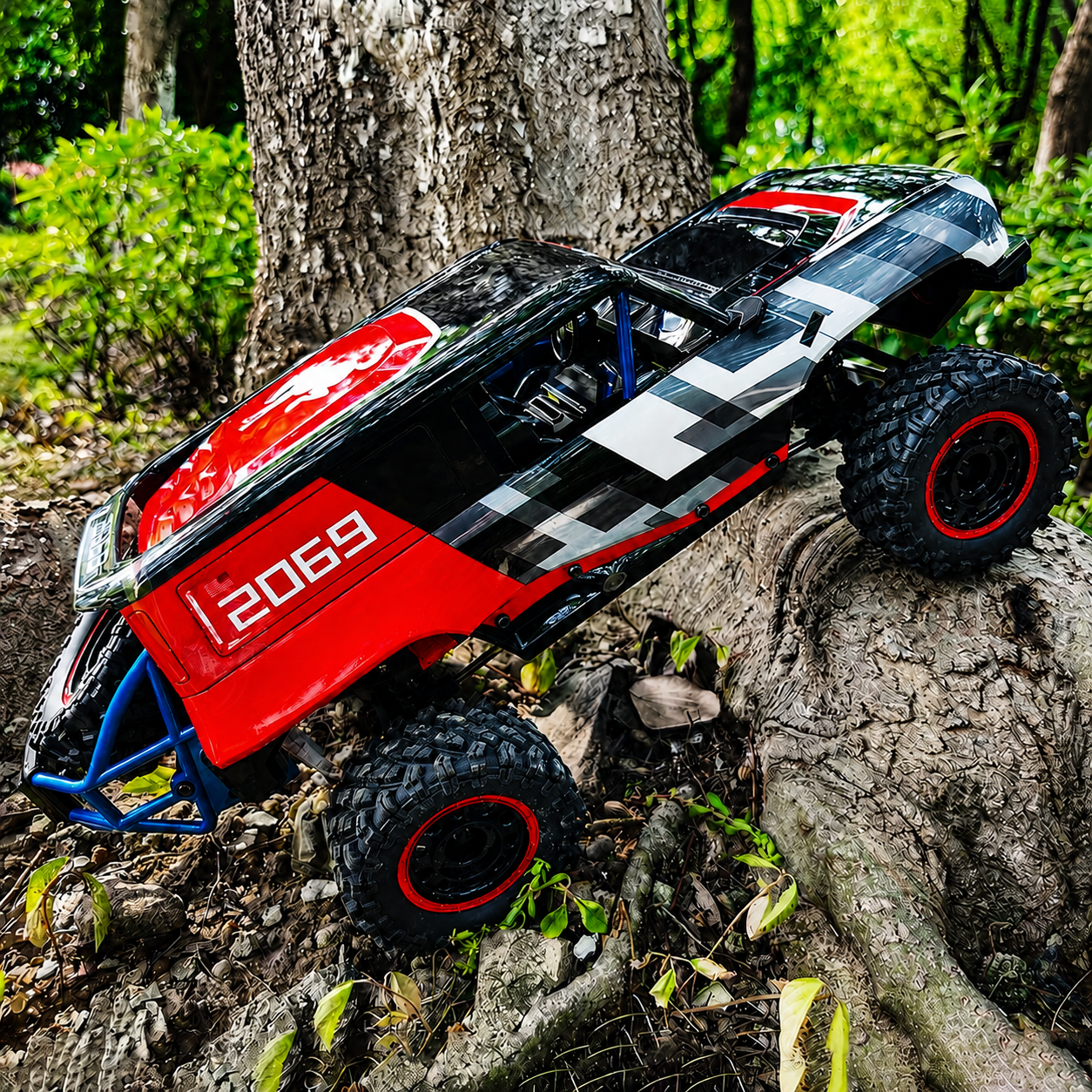 H12P Ford Bronco Brushless RC Rock Crawler – Alloy 4WD Off-Road RC Truck