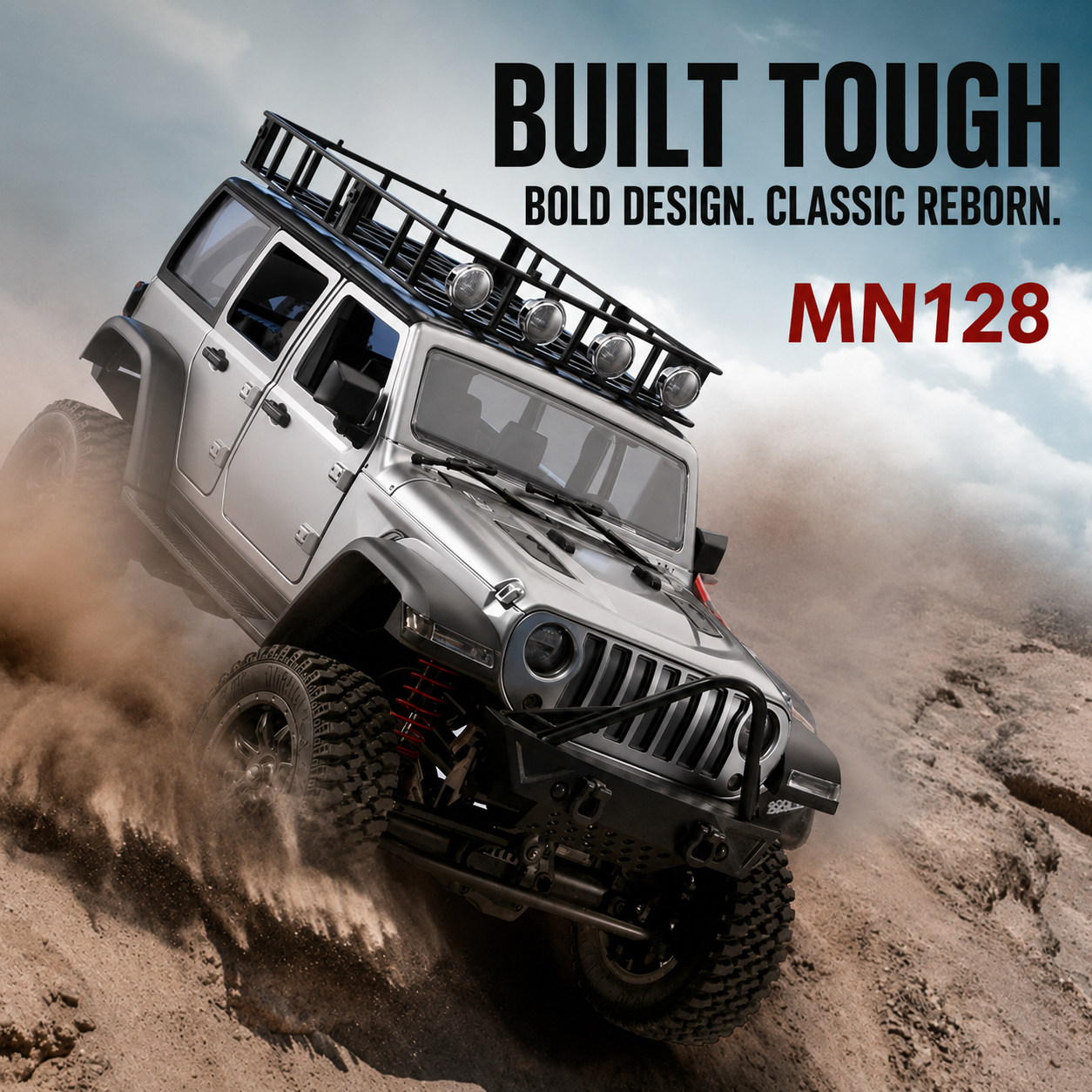Jeep Wrangler 1:12 4WD Proportional RC Crawler