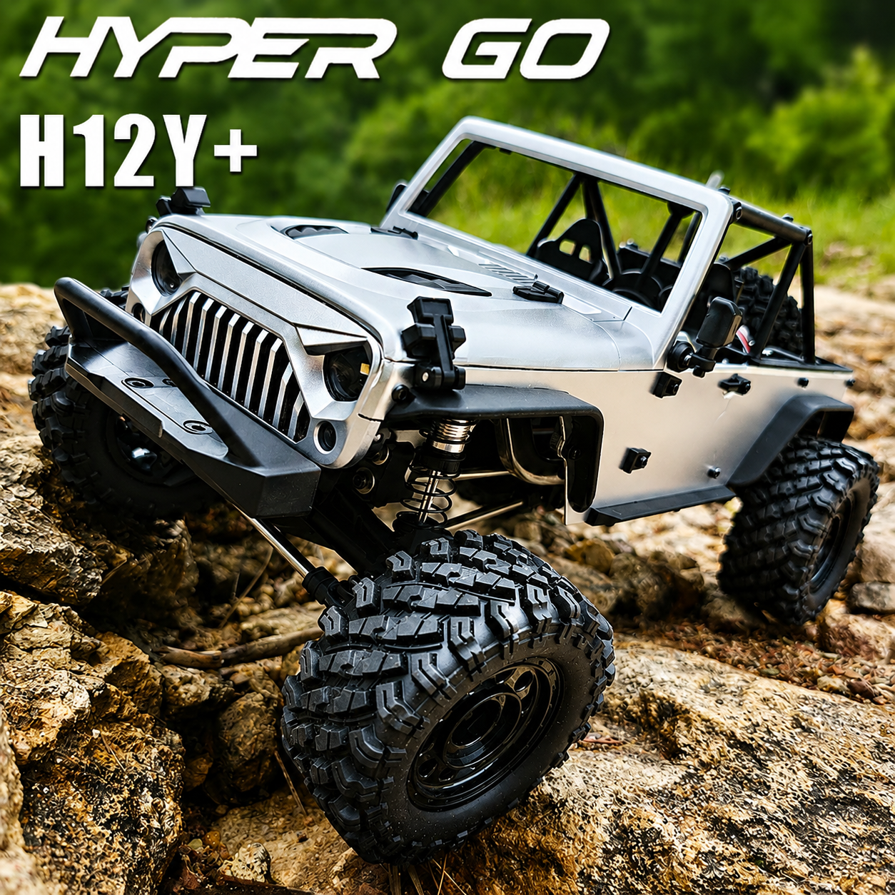H12Y+ Sensored Brushless 4WD Full-Proportional RC Rock Crawler