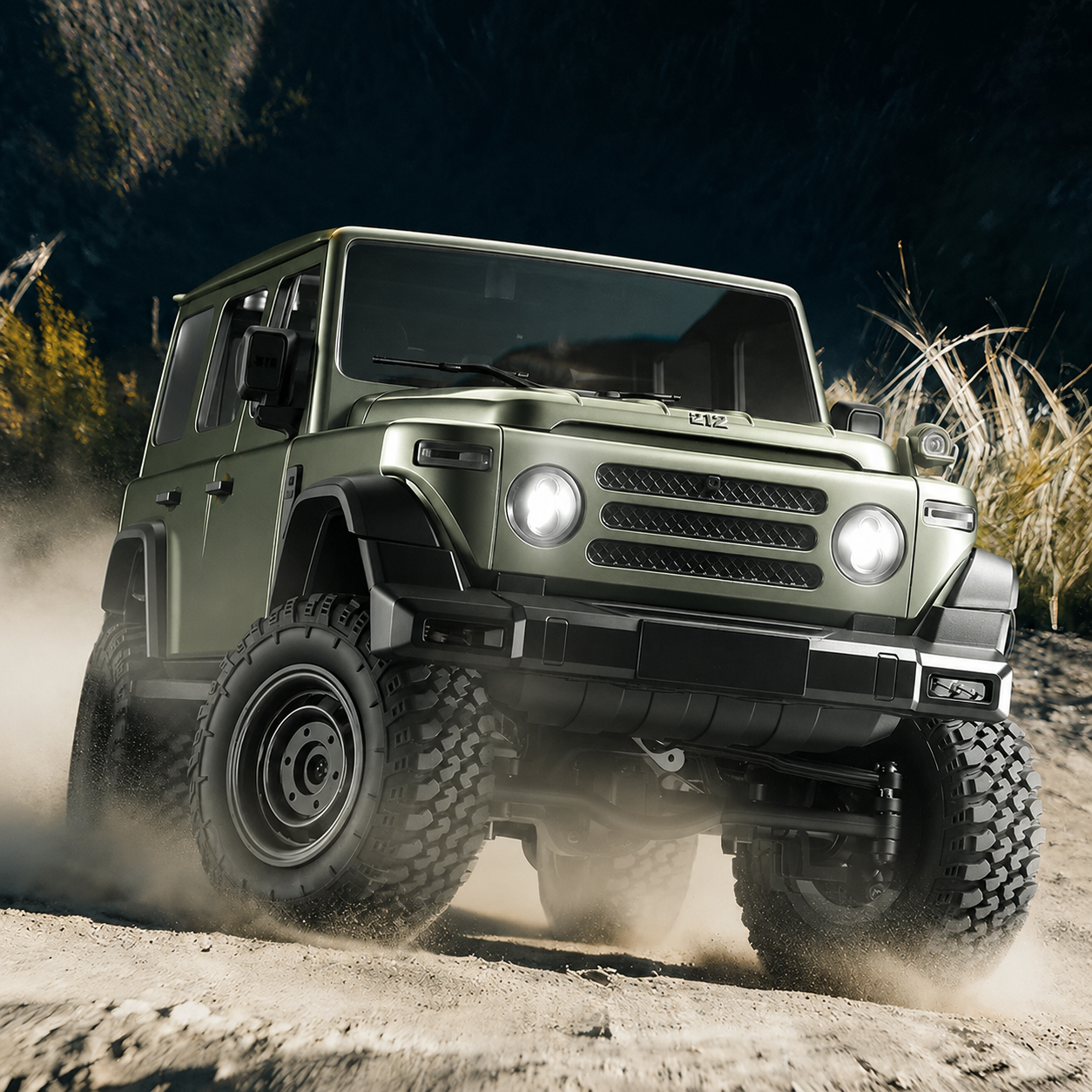 BJ212 4WD RC Rock Crawler – Realistic Off-Road Truck