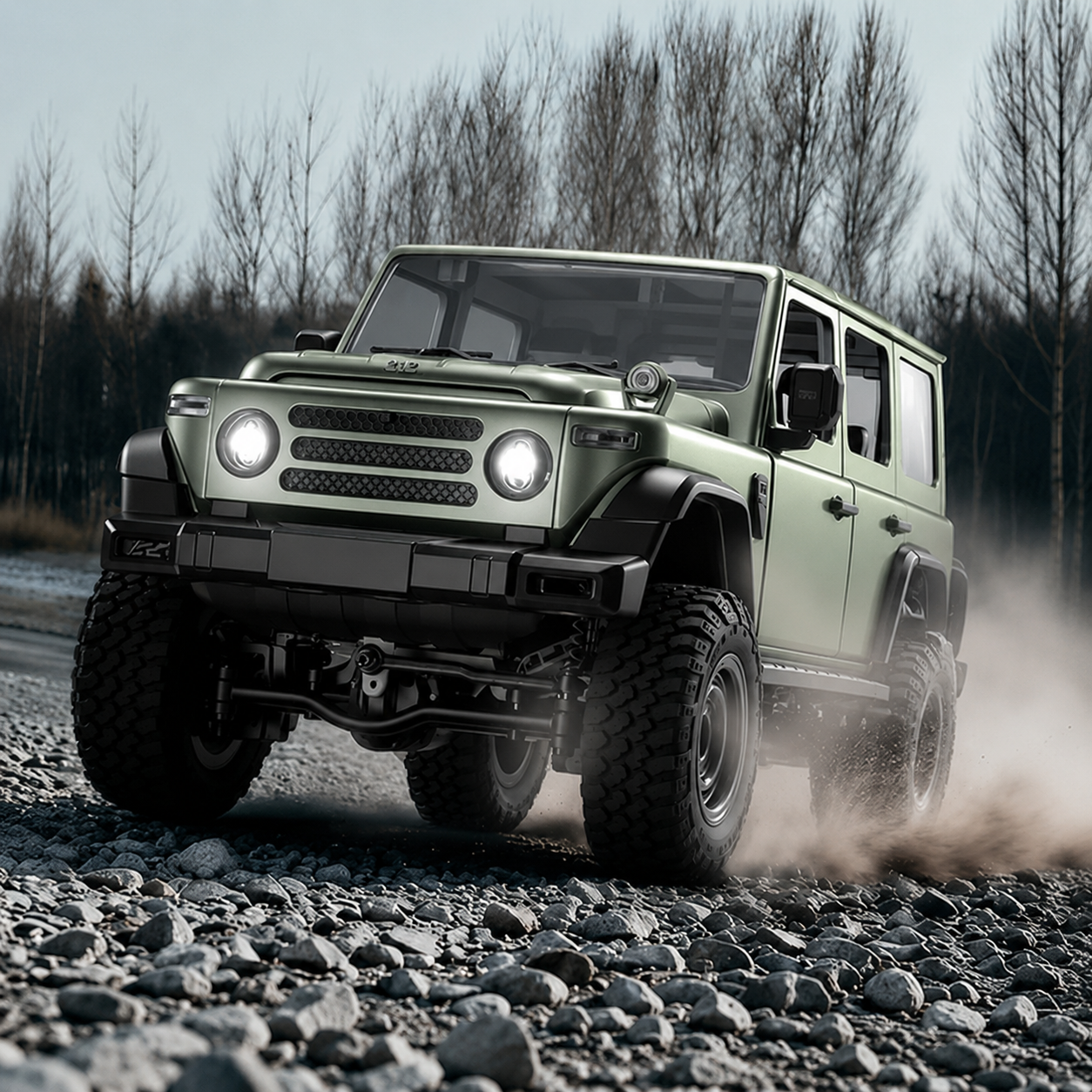 BJ212 4WD RC Rock Crawler – Realistic Off-Road Truck
