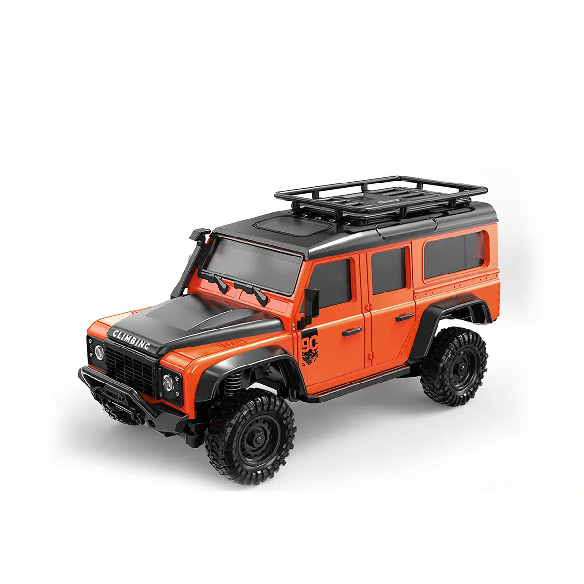 Professional 1:43 Scale 4WD Full-Proportional RC Rock Crawler – Mini Desktop Electric Off-Road Remote Control Car Toy for Boys
