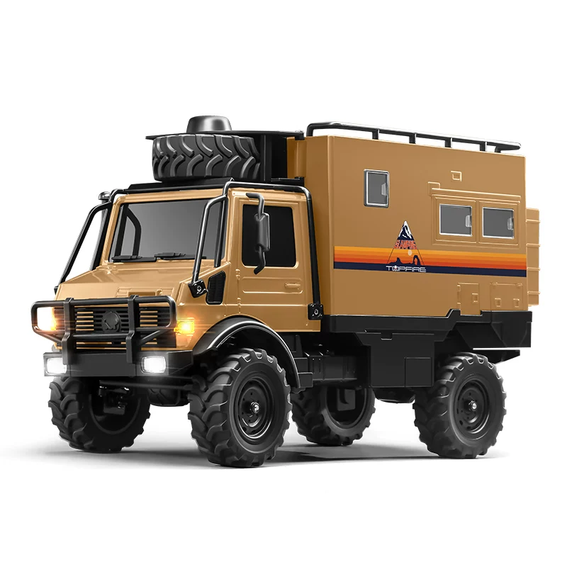 Unimog Professional 4WD RC Rock Crawler Off-Road Camper Truck – Boys’ Toy