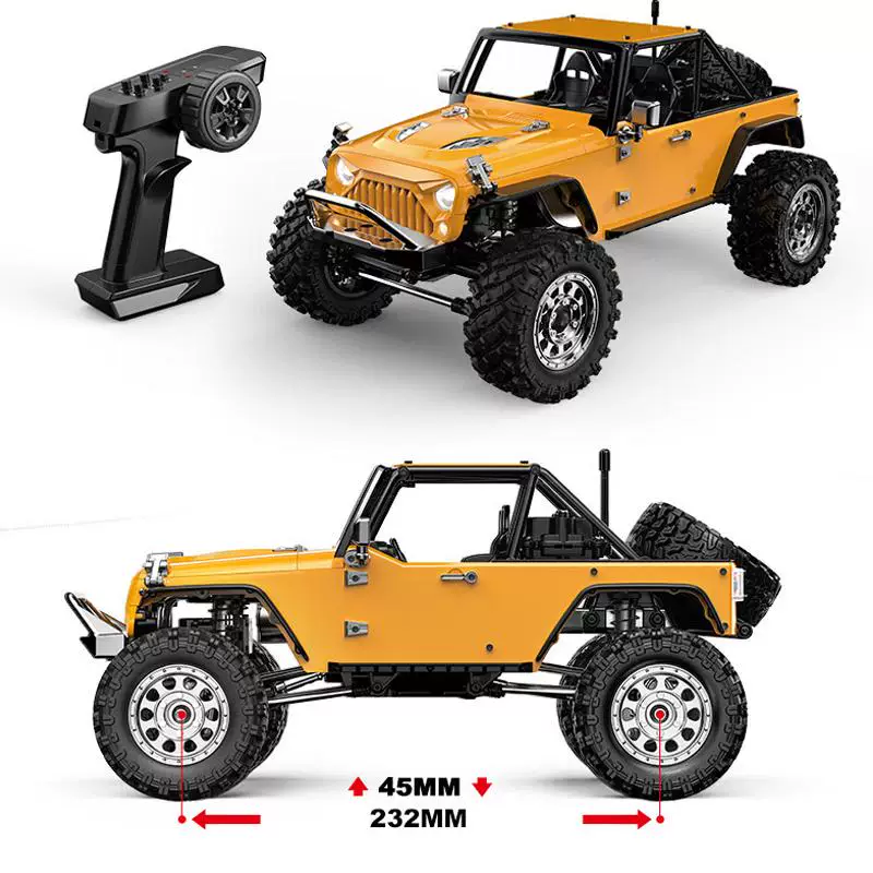 H12Y+ 1/12 FOC Sensored Brushless RC Rock Crawler & H12Y RC Crawler