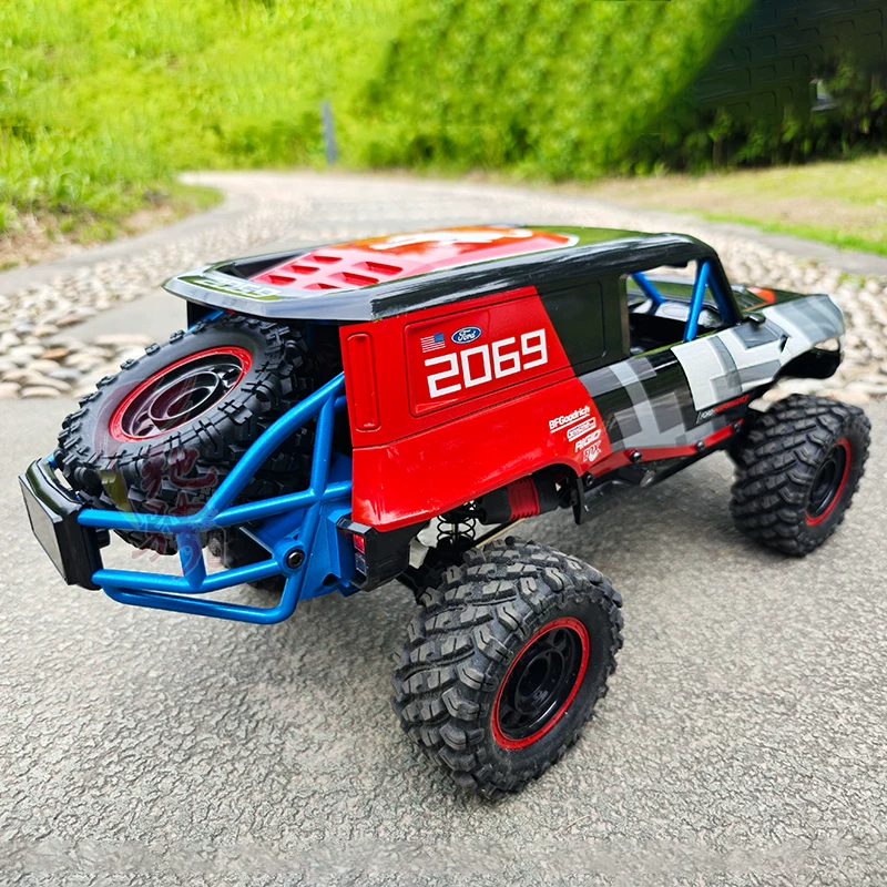 H12P Ford Bronco Brushless RC Rock Crawler – Alloy 4WD Off-Road RC Truck