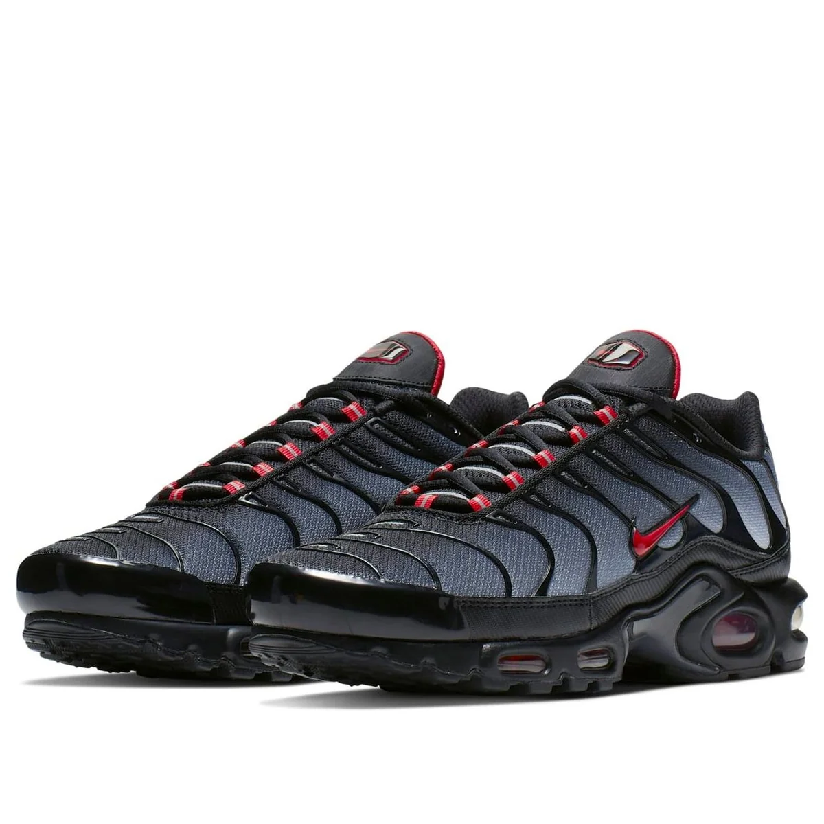 'Black Gradient Red' Sneaker
