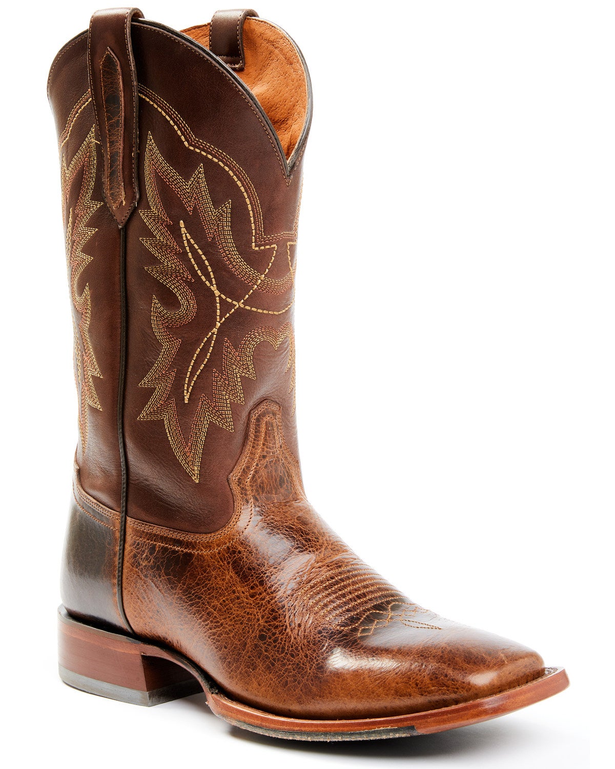 Cody James Men's Blue Collection Western Performance Boots - Broad Square Toe - Brown