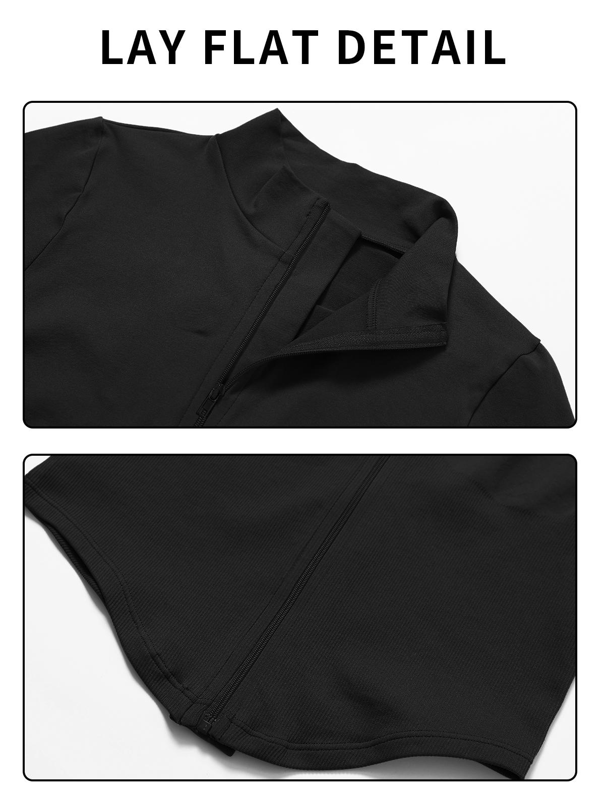 Women's Solid Criss Cross Crop Tank Top & High Waist Leggings & Zip Up Crop Jacket Tracksuit Set by MFVIM - Breathable Comfortable Outfits for Yoga, Gym, Workouts, Running, Yoga Wear, Workout Gym Clothing, Gym Sportswear, Casual Activewear SpringStatement