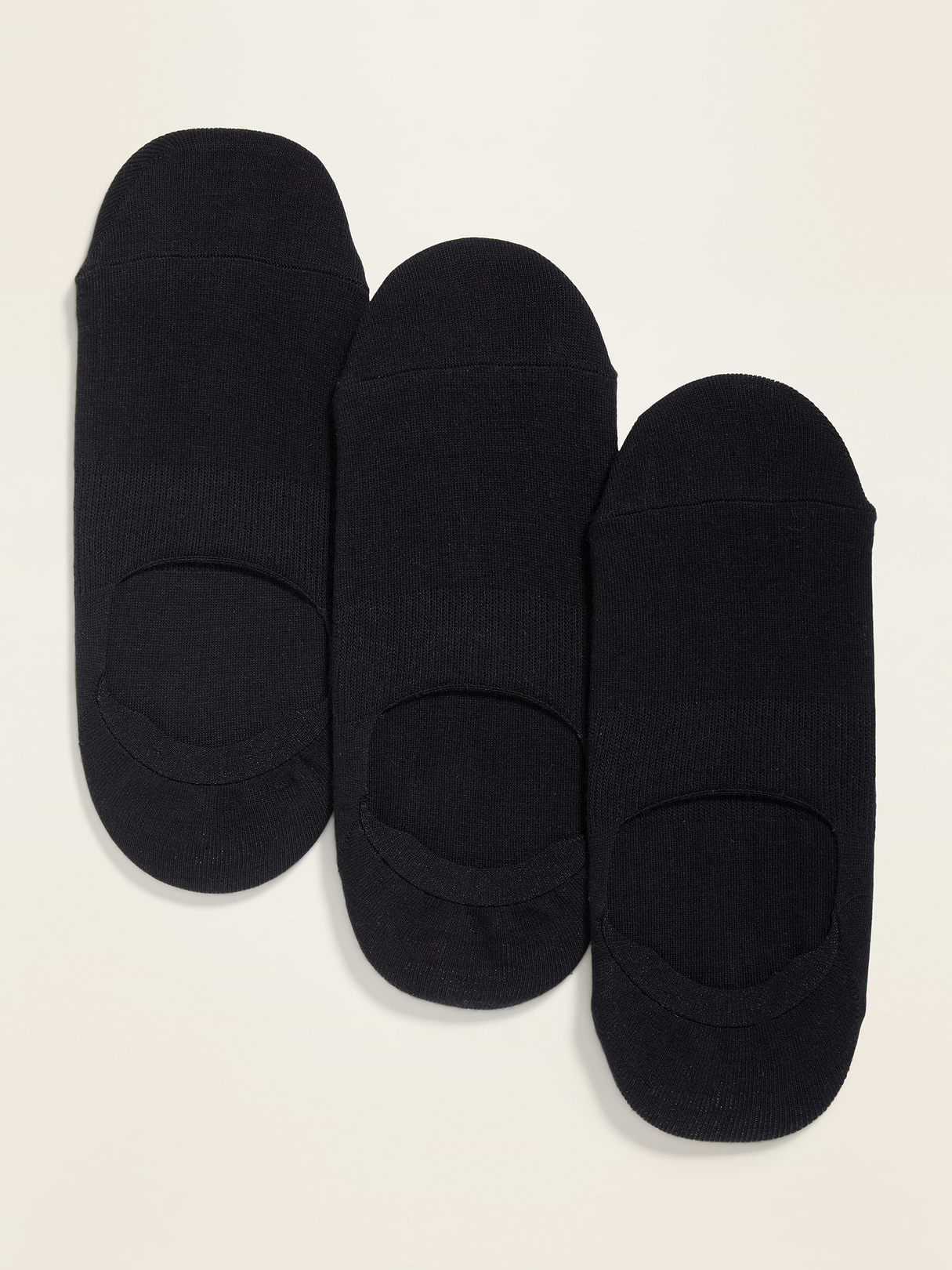 No-Show Sneaker Socks 3-Pack - BlackJack