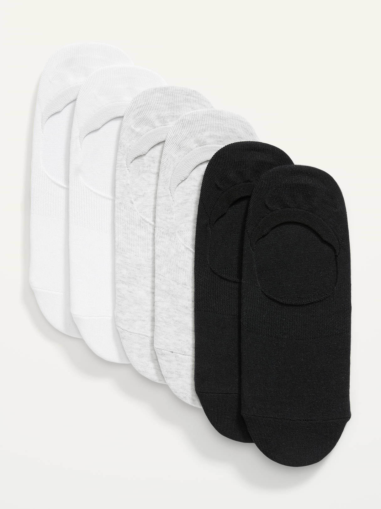 No-Show Sneaker Socks 6-Pack For Women - Neutral