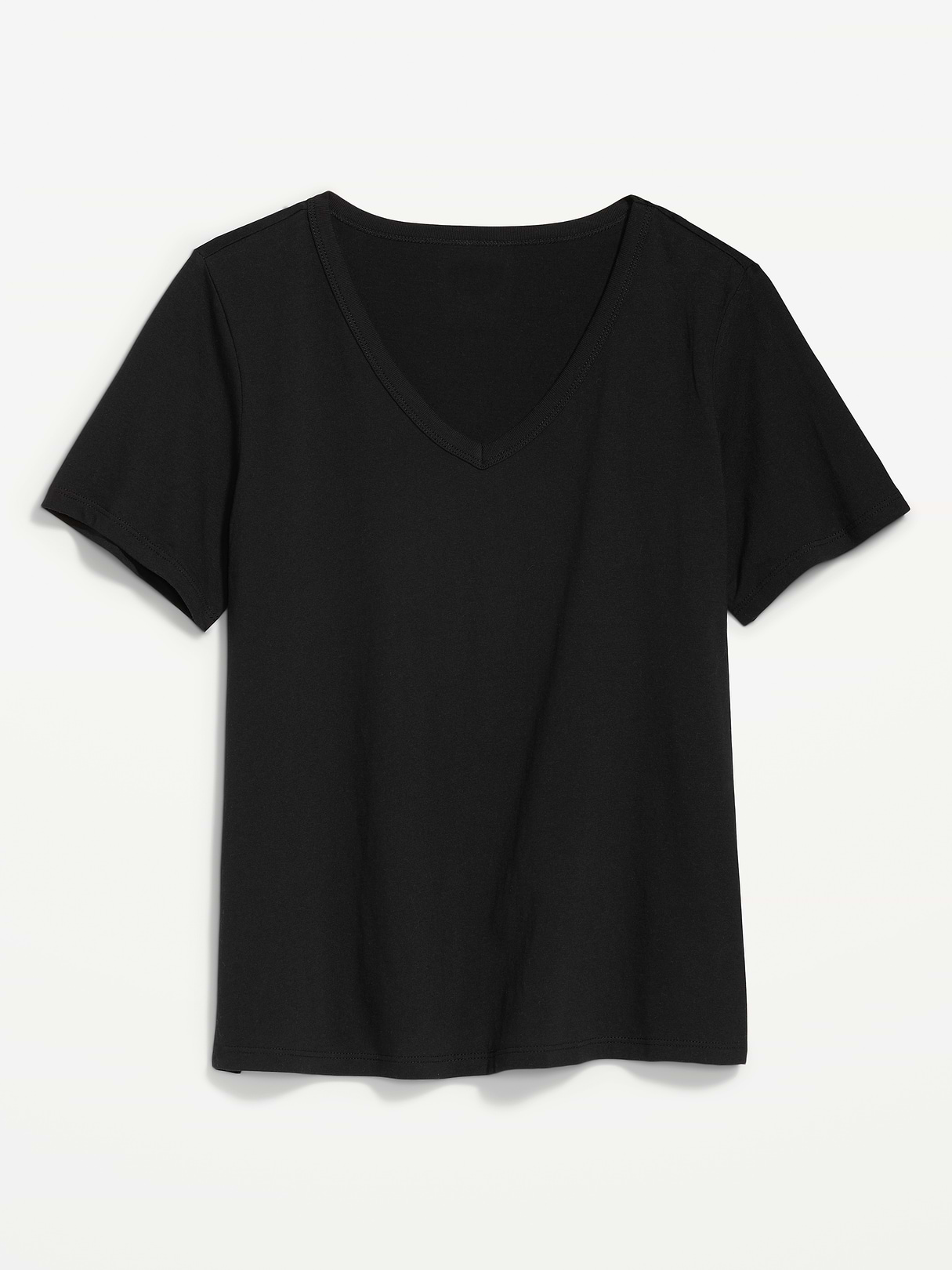 EveryWear V-Neck T-Shirt - Black Jack