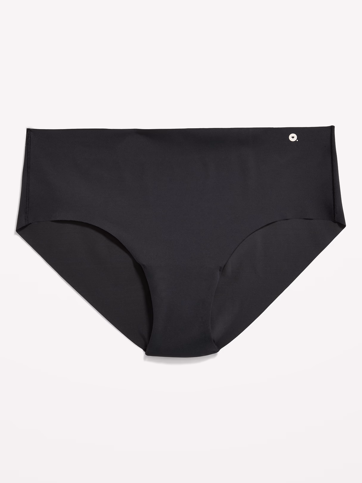 Low-Rise No-Show Hipster Underwear - Black Jack