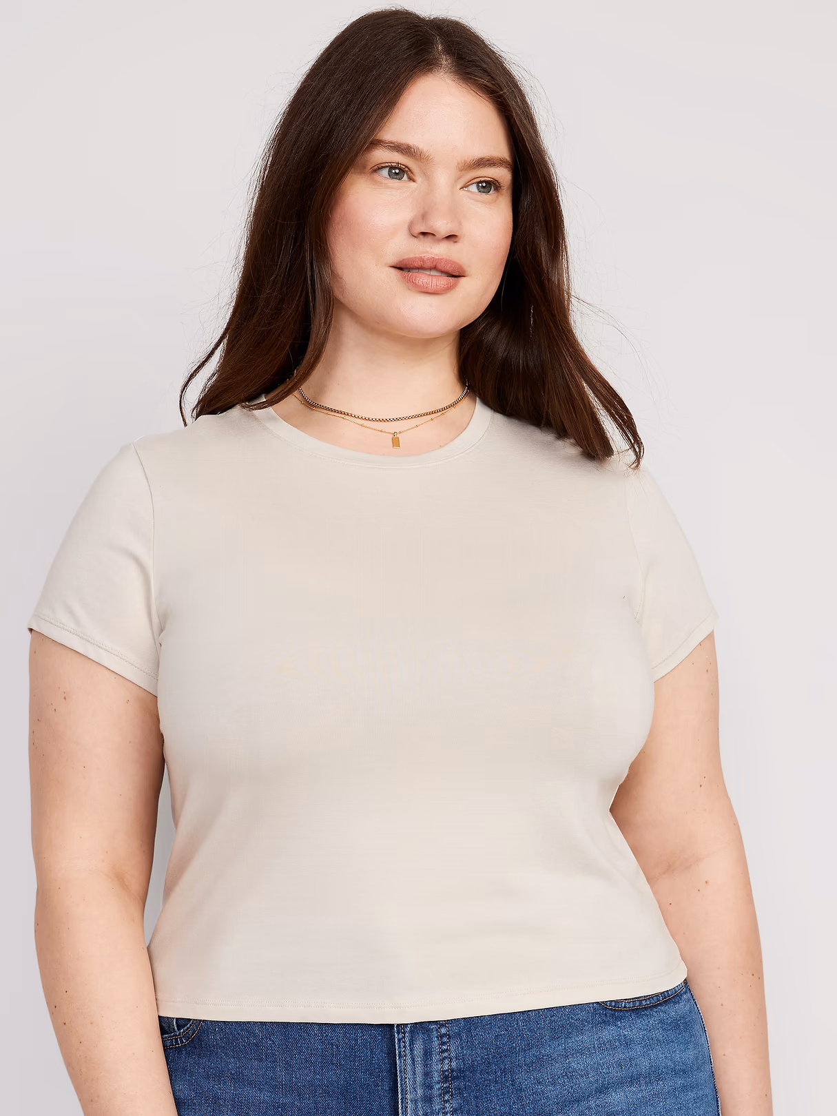 Bestee Crop T-Shirt - Wish Bone