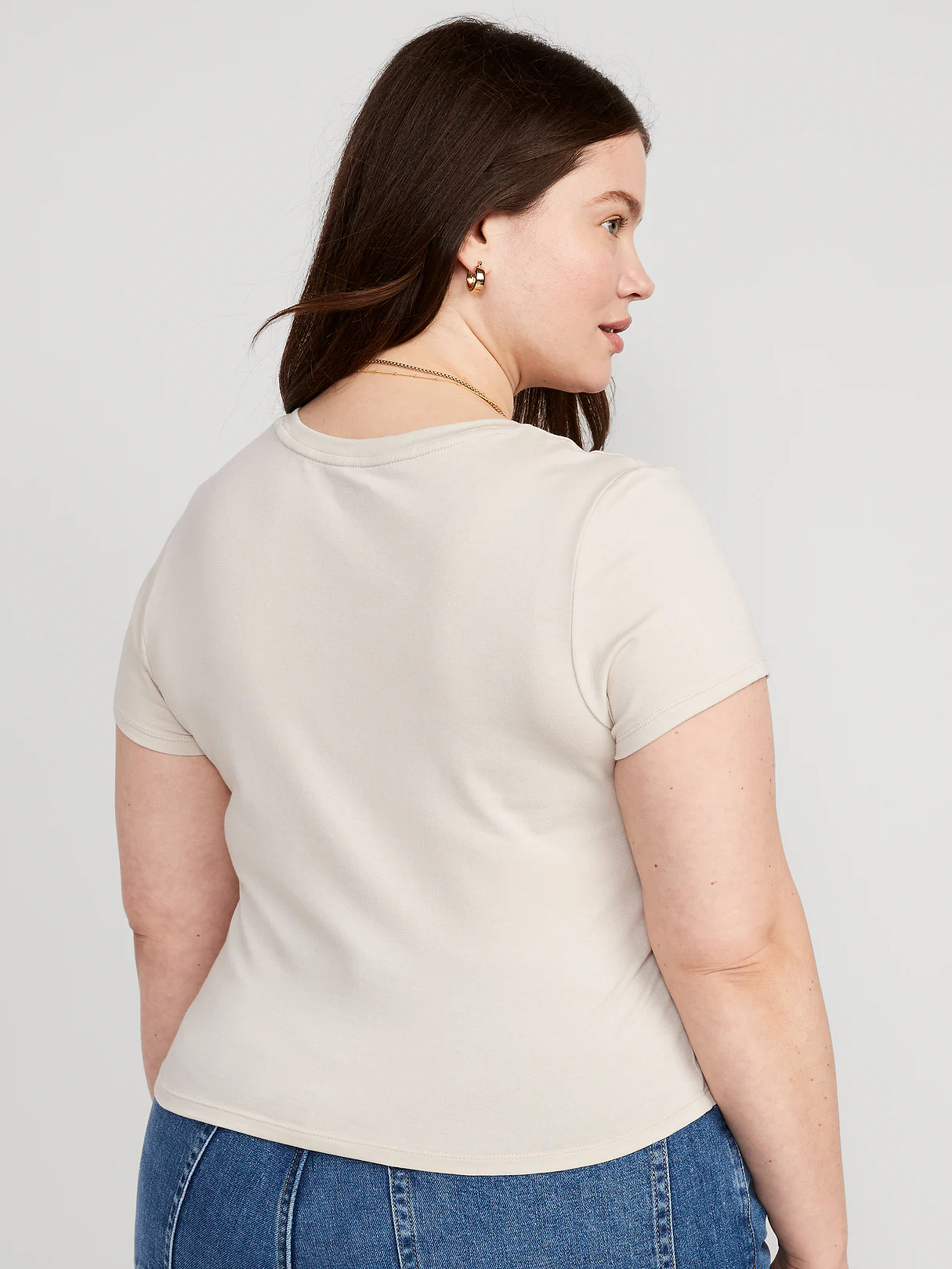 Bestee Crop T-Shirt - Wish Bone